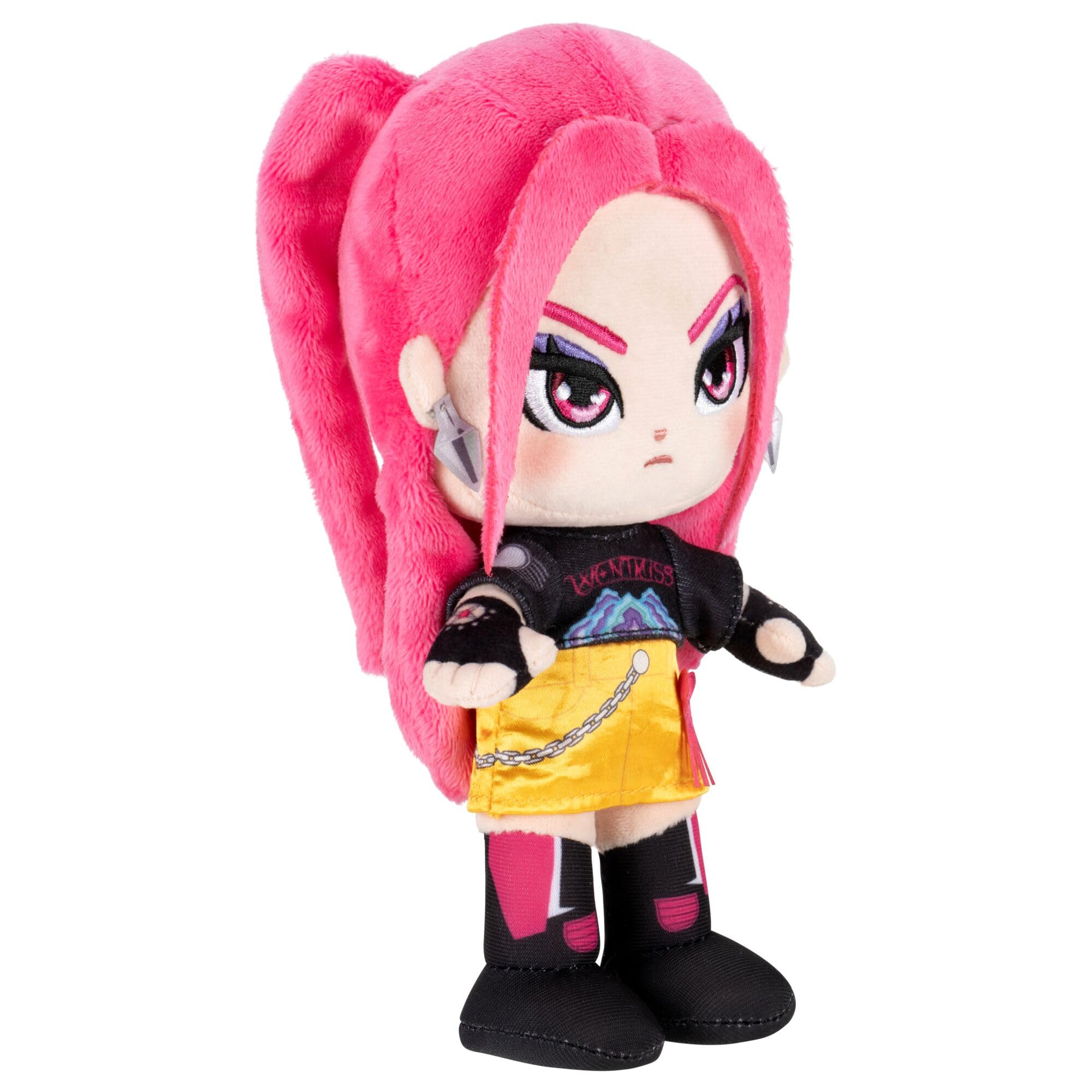 Jazwares KPop Demon Hunters Mira 8-inch Plush - Collectible Stuffed Toy | Ages 6+ 4