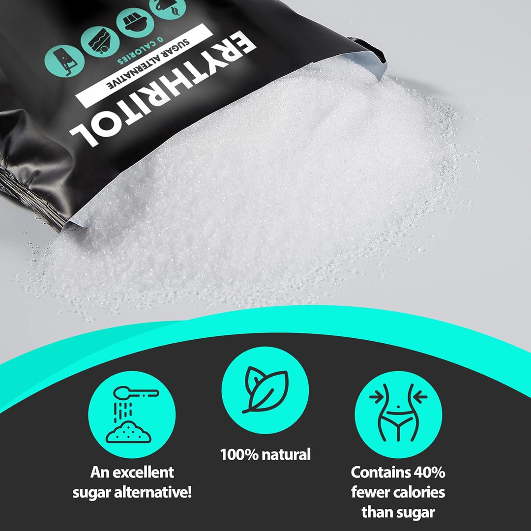 Nature Diet - Erythritol 1000 g, Natural Sweetener, Zero Calories, Sugar Substitute