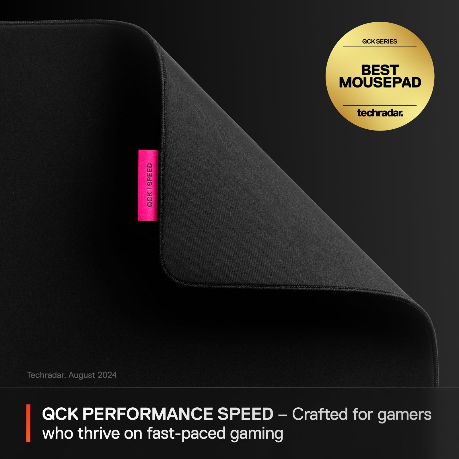 SteelSeries QcK XL Performance Speed Gaming Mousepad – 900 x 400 mm – Extra Density, Low-Profile Stitching, Non-Slip Base 7