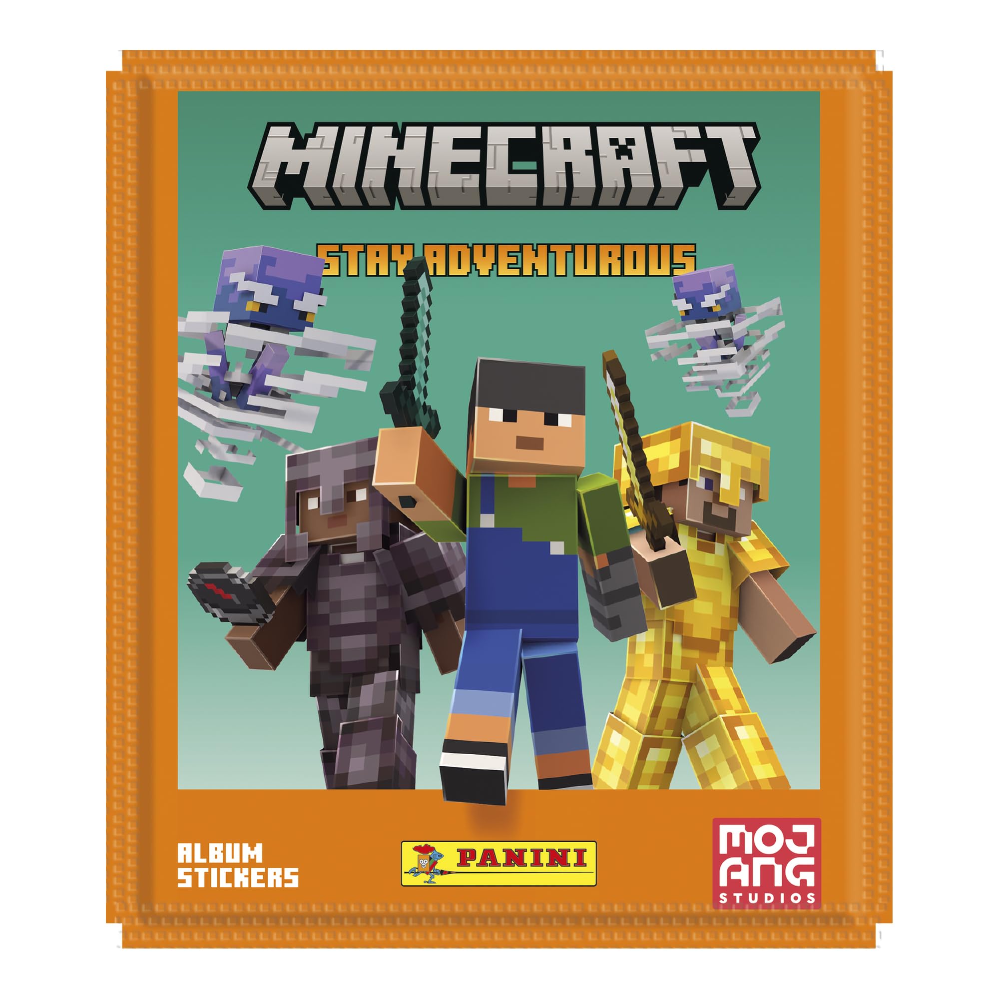 Panini Minecraft Stay Adventurous Sticker Collection - 36 Packs