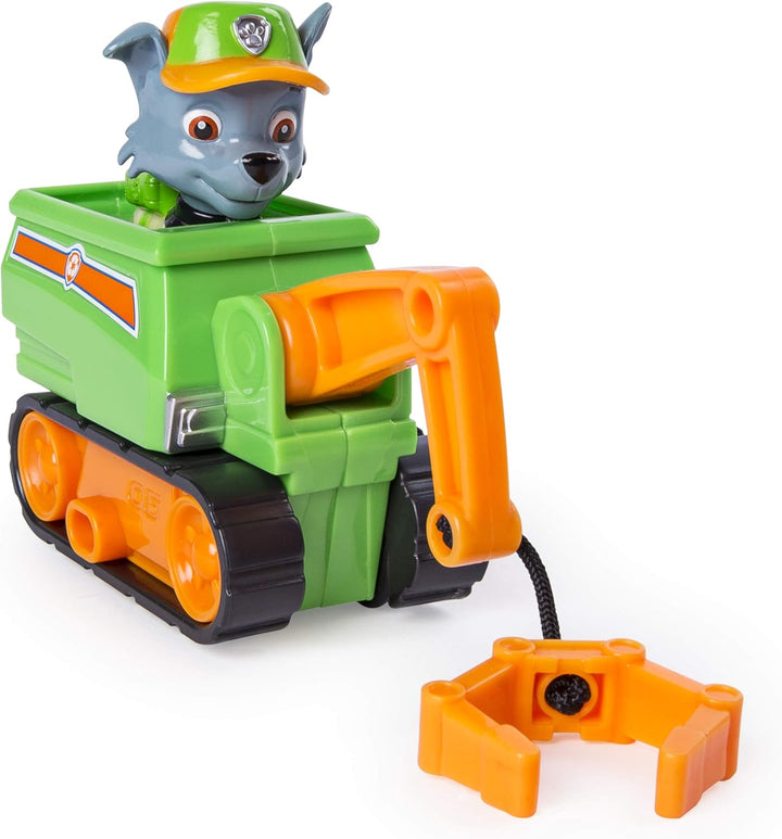 Paw Patrol Ultimate Rocky Rescue Mini Vehicle - Kid-Powered Action for Ages 3+