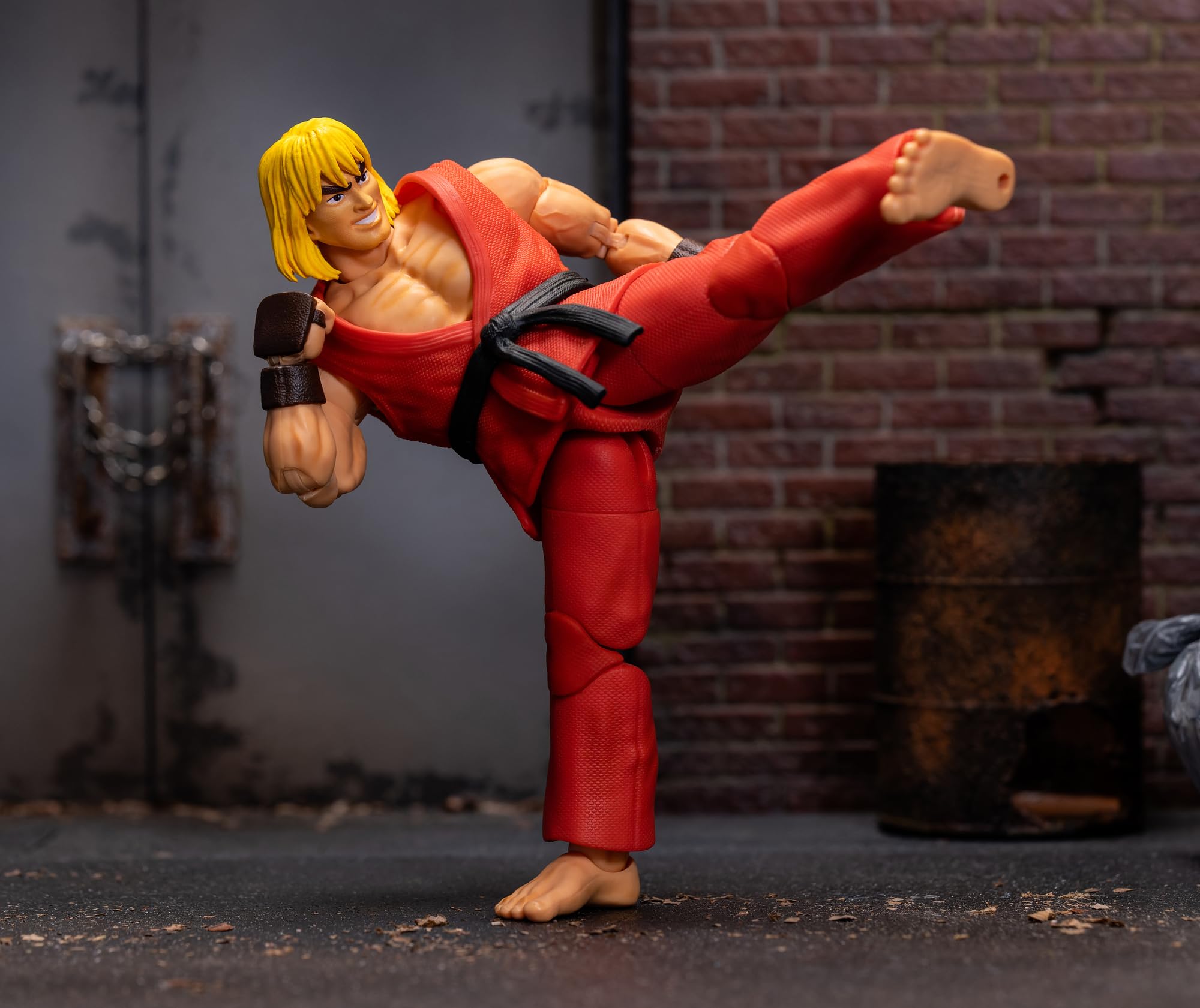 Street Fighter 6 - Jada Ken Masters 6" Deluxe Collector Action Figure 2