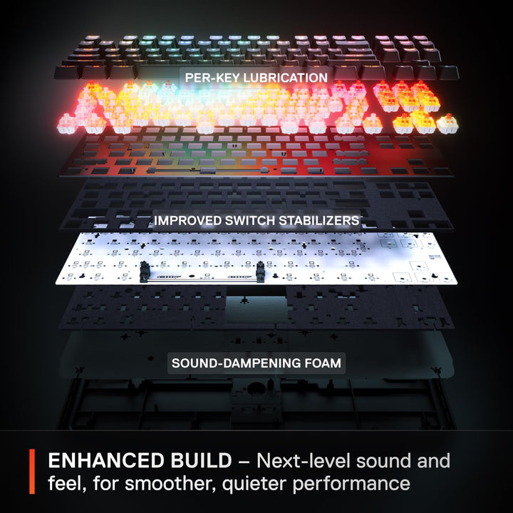 SteelSeries Apex Pro TKL Gen 3 (2025) - HyperMagnetic Gaming Keyboard - Black