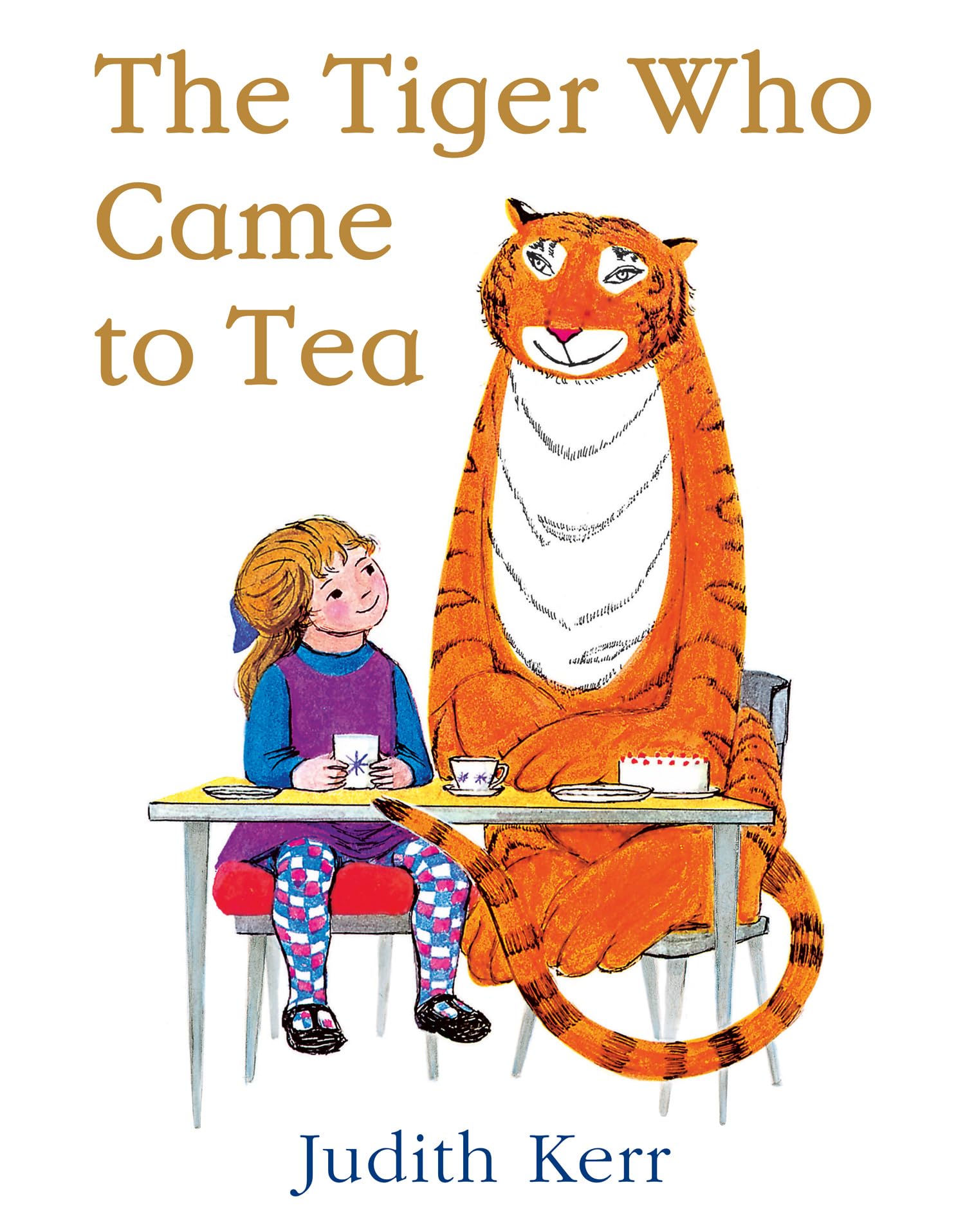 HarperCollins The Tiger Who Came to Tea Picture Book by Judith Kerr | Paperback | Ages 2-4