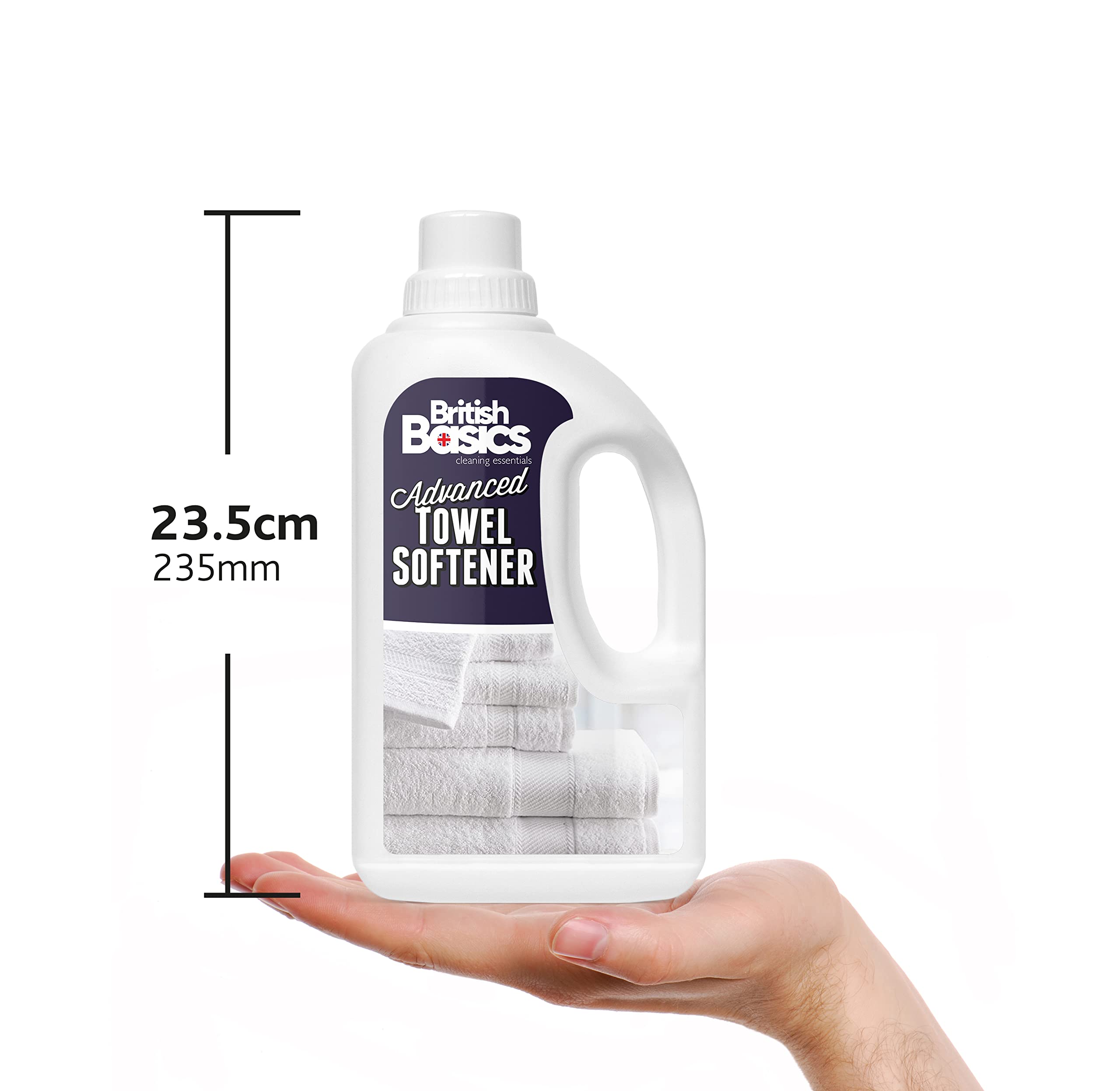 BritishBasics – Handtuchweichspüler 500 ml | Verbessert die Saugfähigkeit und stellt die natürliche Weichheit wieder her 4