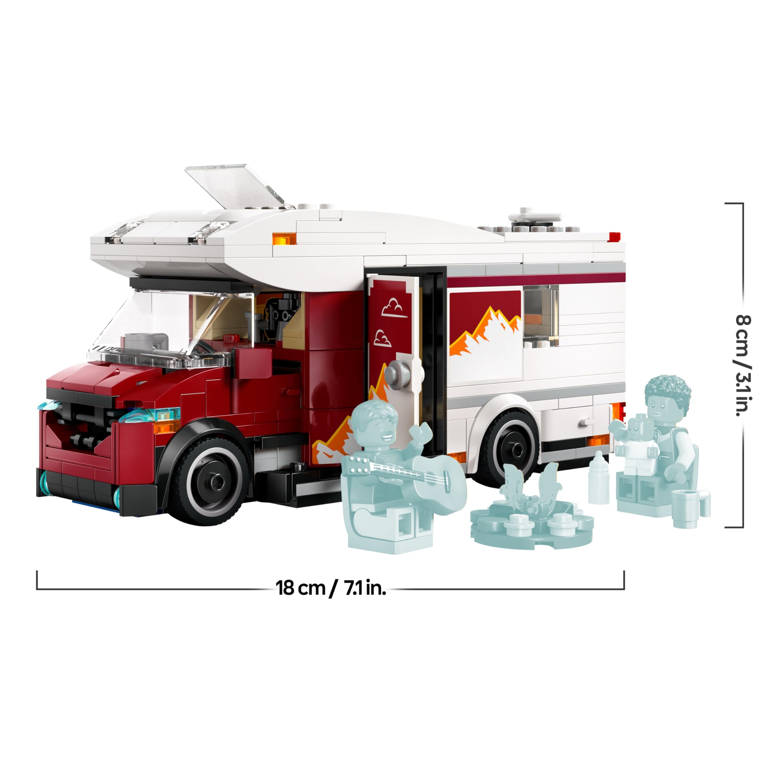 LEGO City Holiday Adventure Camper Van Toy Set 60454 | Ages 6+ | 2025 Release 7