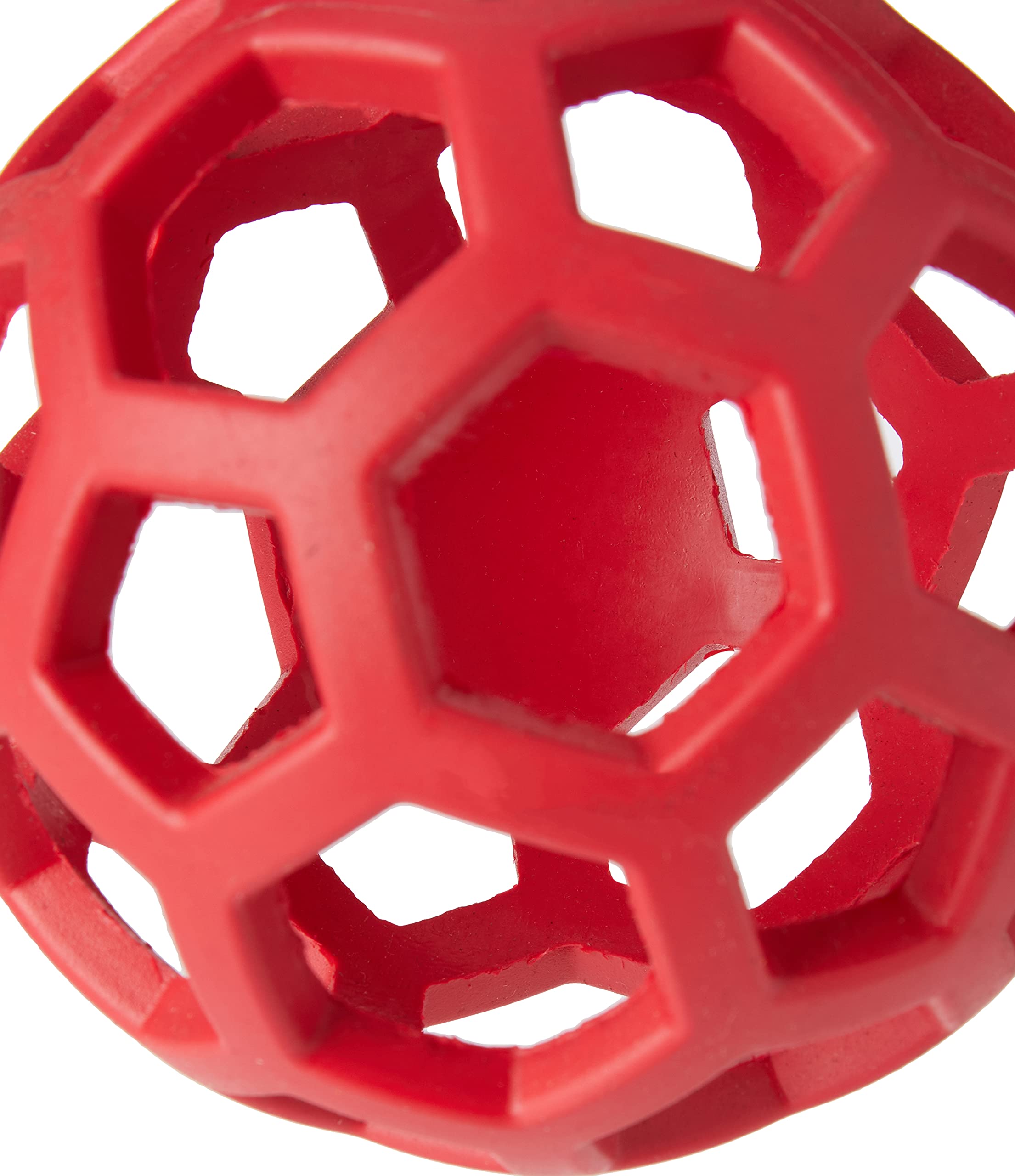 JW Hol-ee Roller Treat Ball - Durable Natural Rubber Chew Toy for Medium Dogs | Assorted Color 3