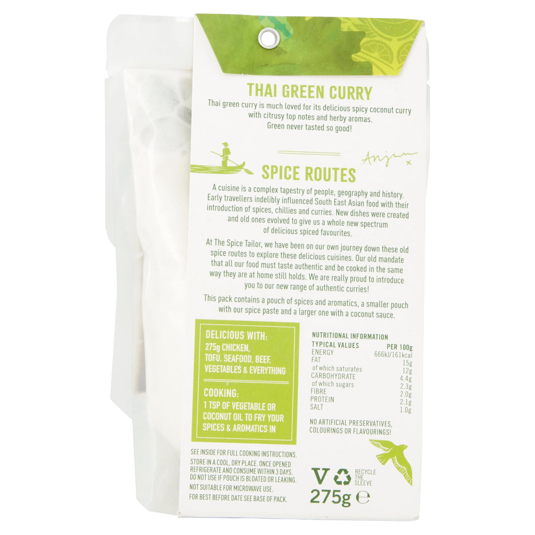 The Spice Tailor - Thai Green Curry Sauce Kit, 275g