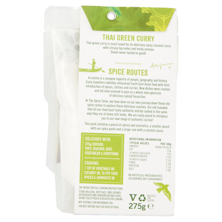 The Spice Tailor - Thai Green Curry Sauce Kit, 275g