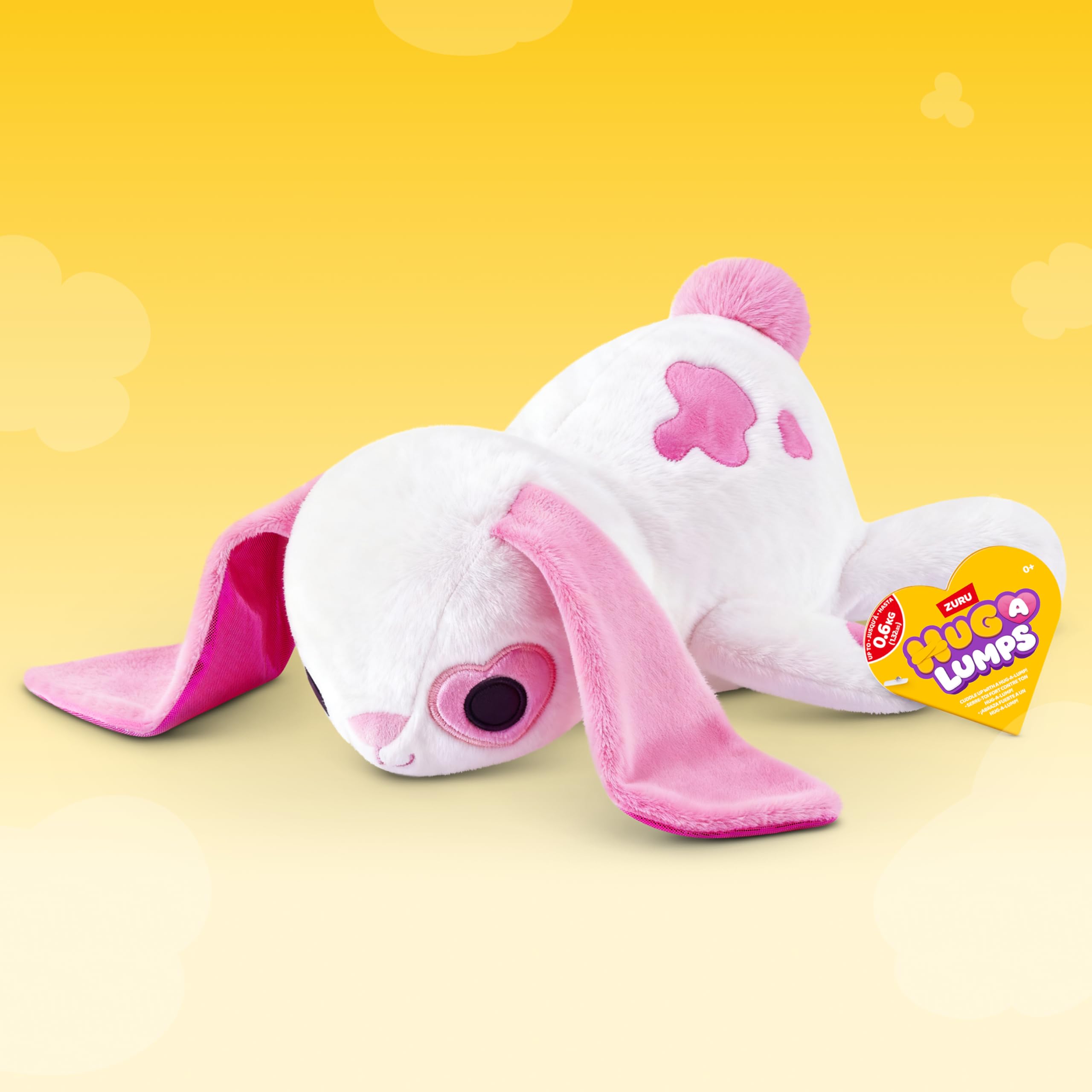 Hug-A-Lumps Love Collection Small Weighted Plush - 2 Pack | 0.75kg Each | Super-Soft Polyester