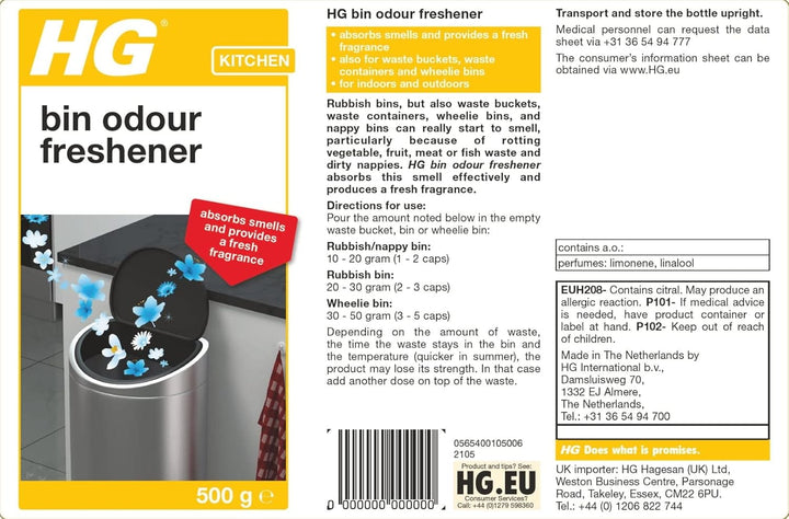 HG - Bin Odour Freshener 500g