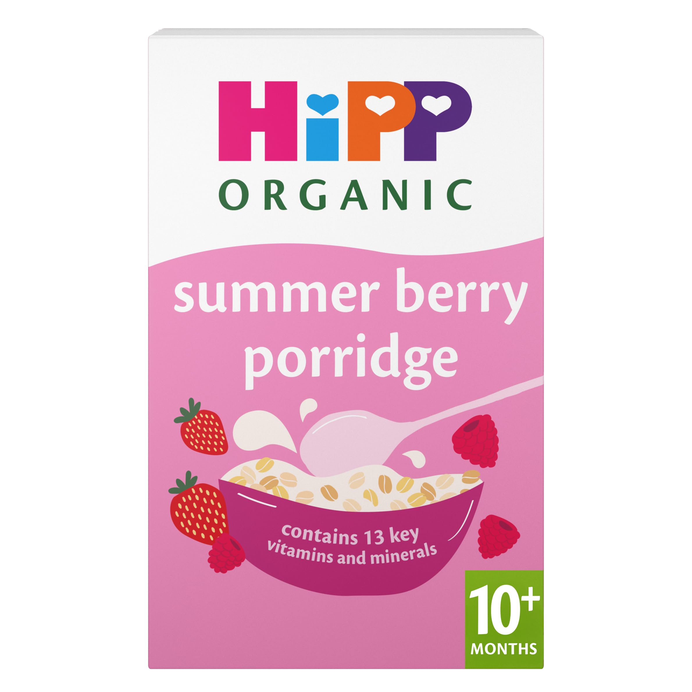 HiPP Organic Summer Berry Multigrain Porridge - 10+ Months, 200g (Pack of 4) 1