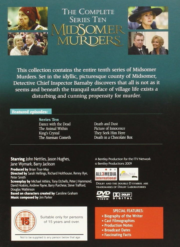 Midsomer Murders: The Complete Series Ten (2007) - DVD (Region 2)