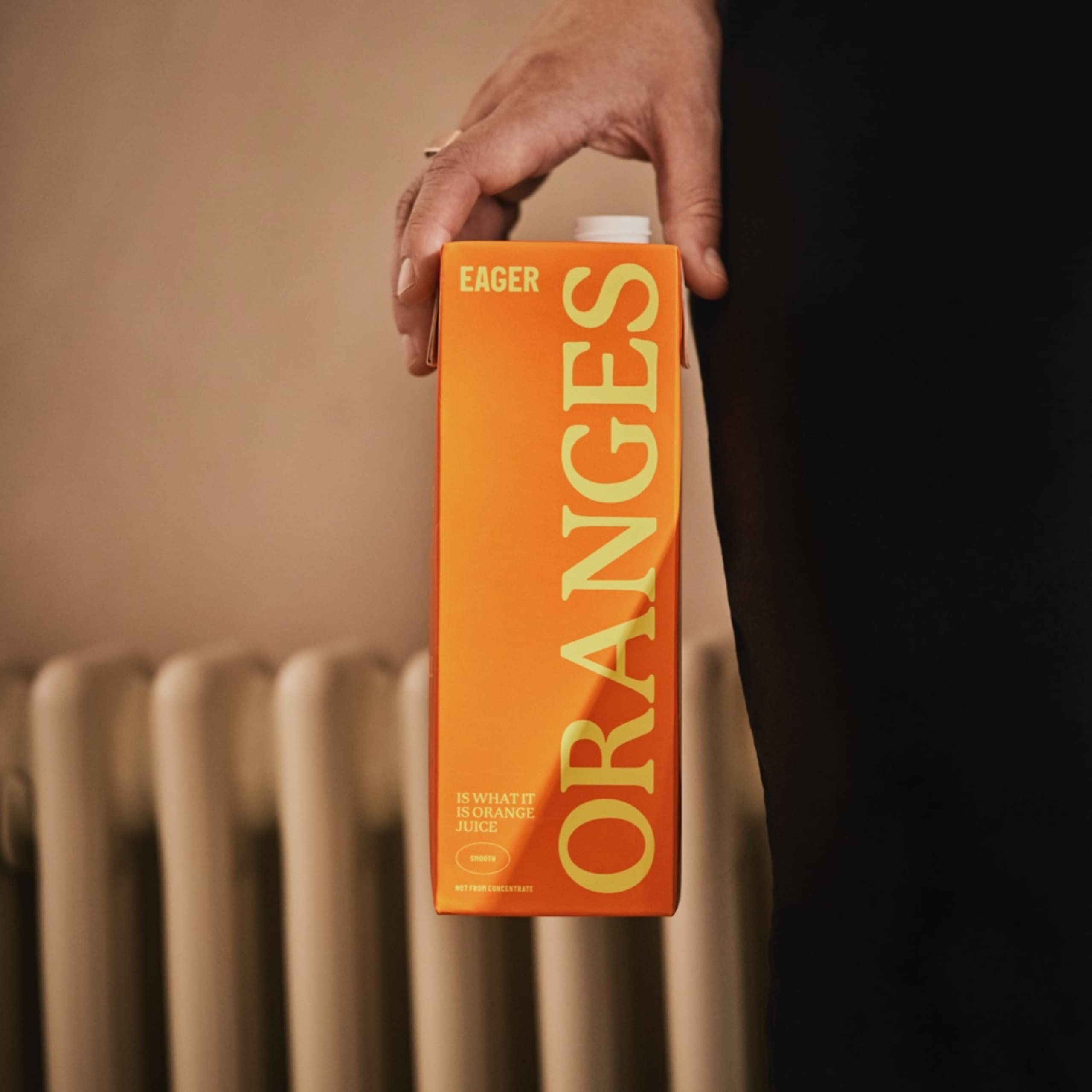 Eager Smooth Orange Juice - 100% Squeezed NFC | 1 Litre 5