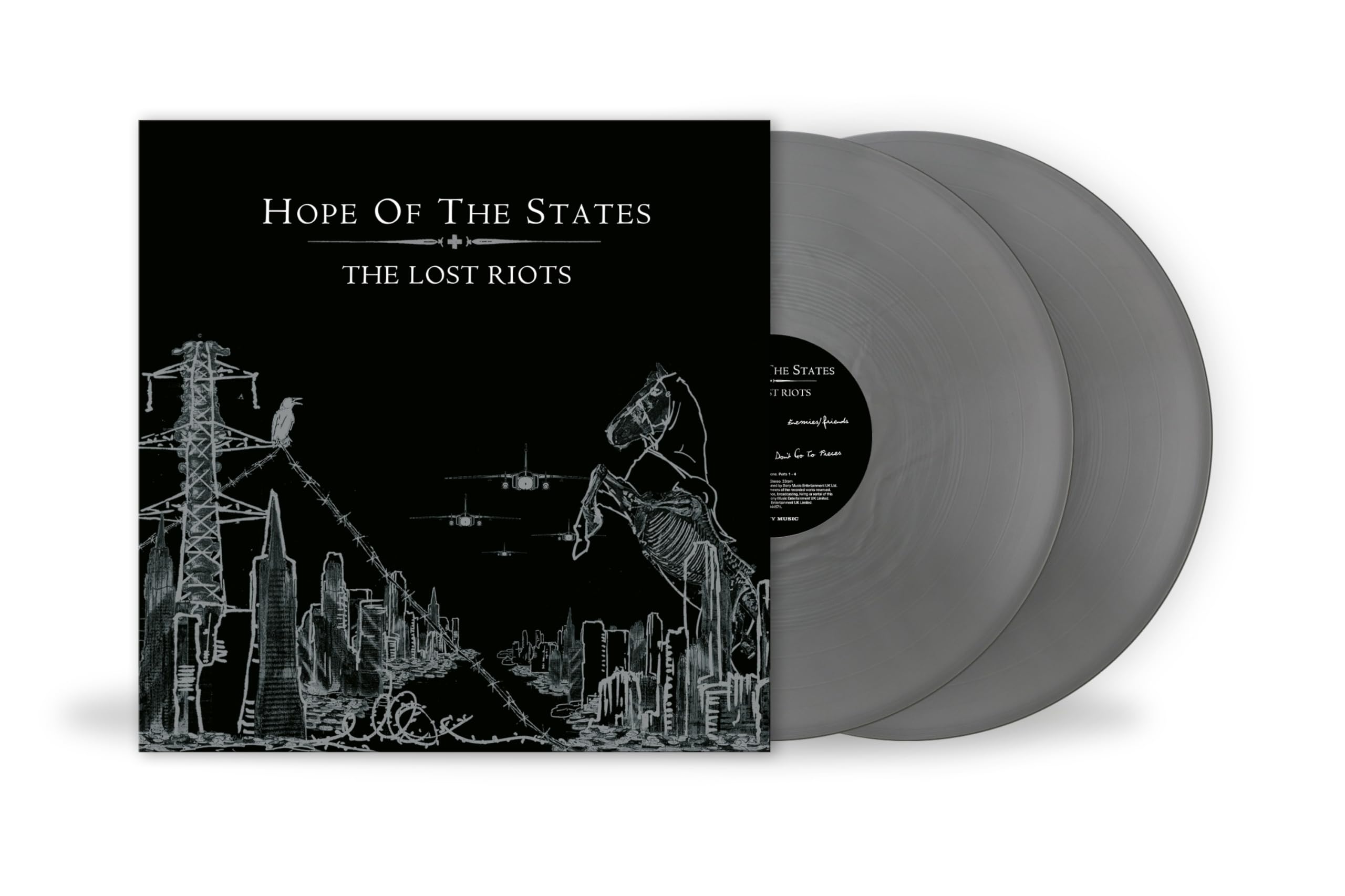 Hundred Reasons - The Lost Riots (Battered Metal Silver Vinyl) [2LP] 2