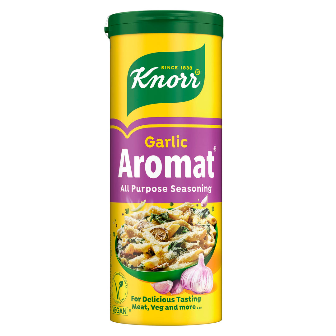 Knorr Aromat Garlic All Purpose Savoury Seasoning - Free from Artificial Colours & Preservatives