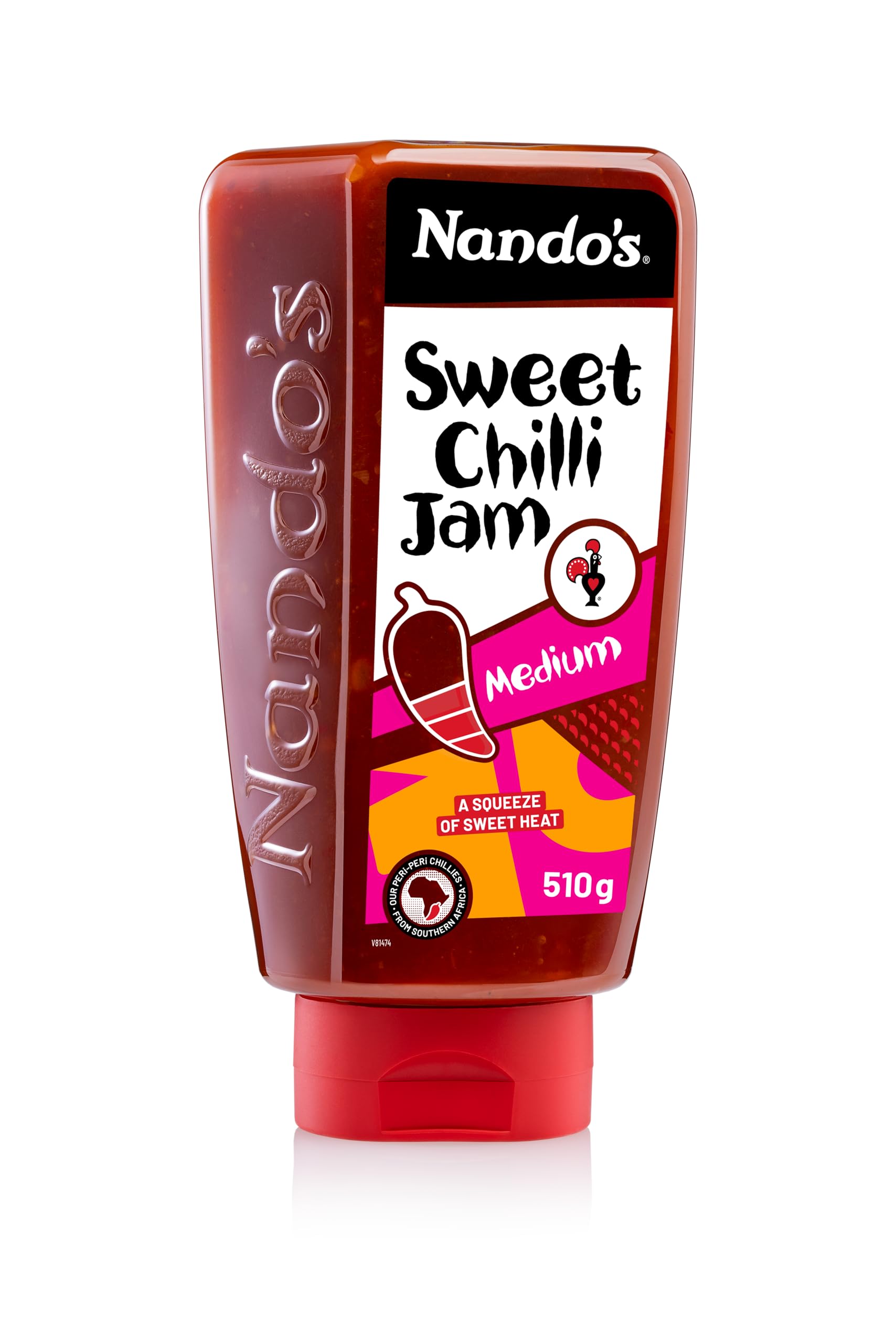 Nando's Sweet Chilli Jam - Tangy Tomato & Peri-Peri Spice | 510g Jar