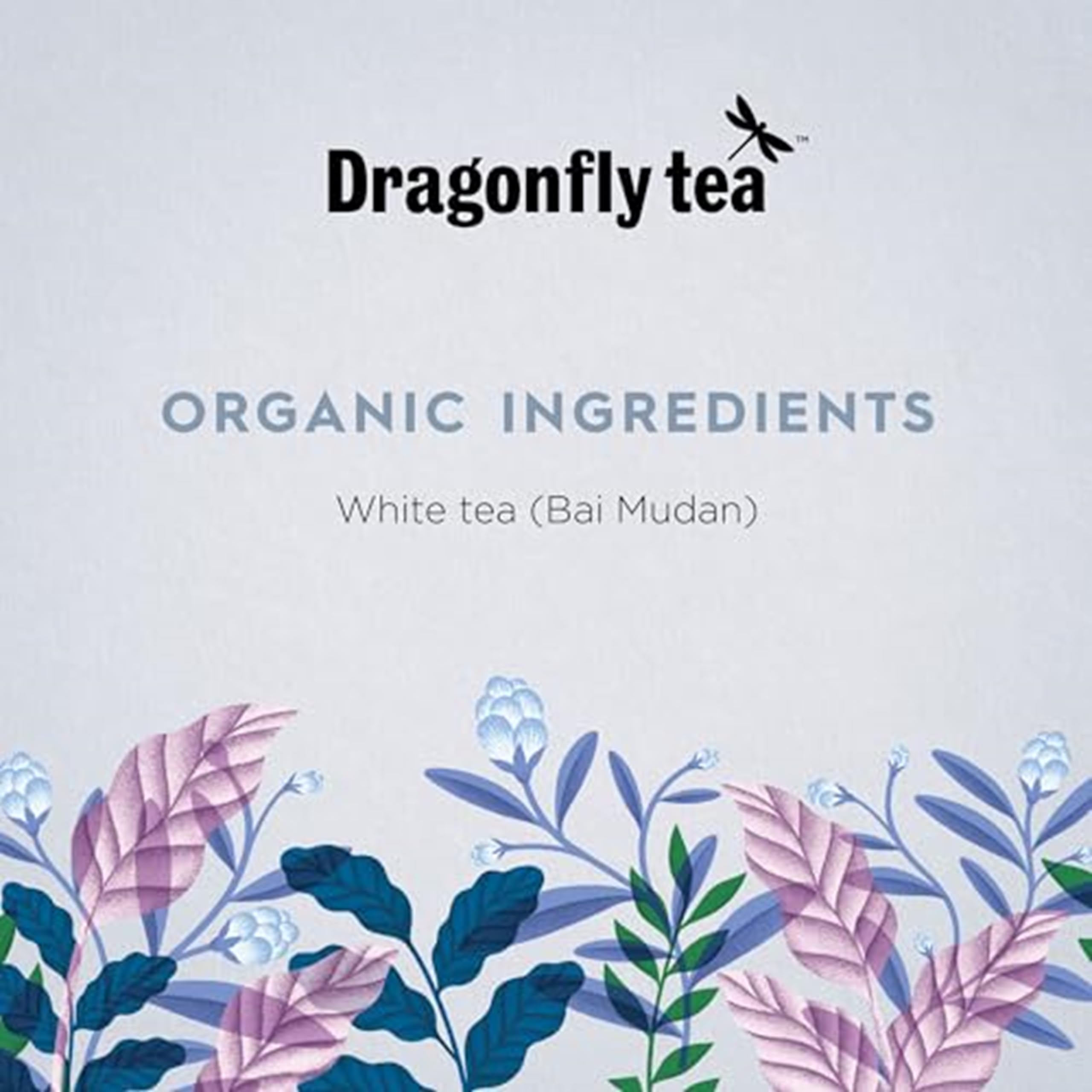 DRAGONFLY Swirling Mist White Tea - Organic Bai Mudan | 4 x 20 Teabags (80 Total)