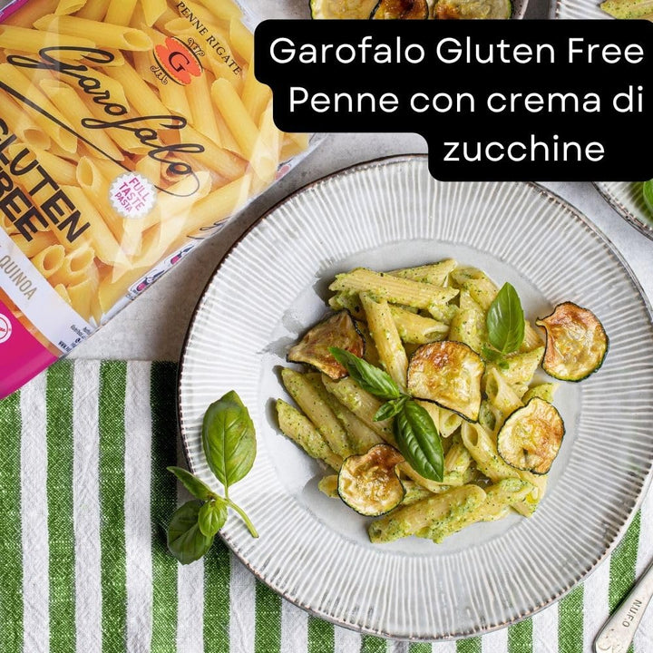 Garofalo Gluten Free Penne Italian Dried Pasta, 400g - Coeliac & Vegan Friendly