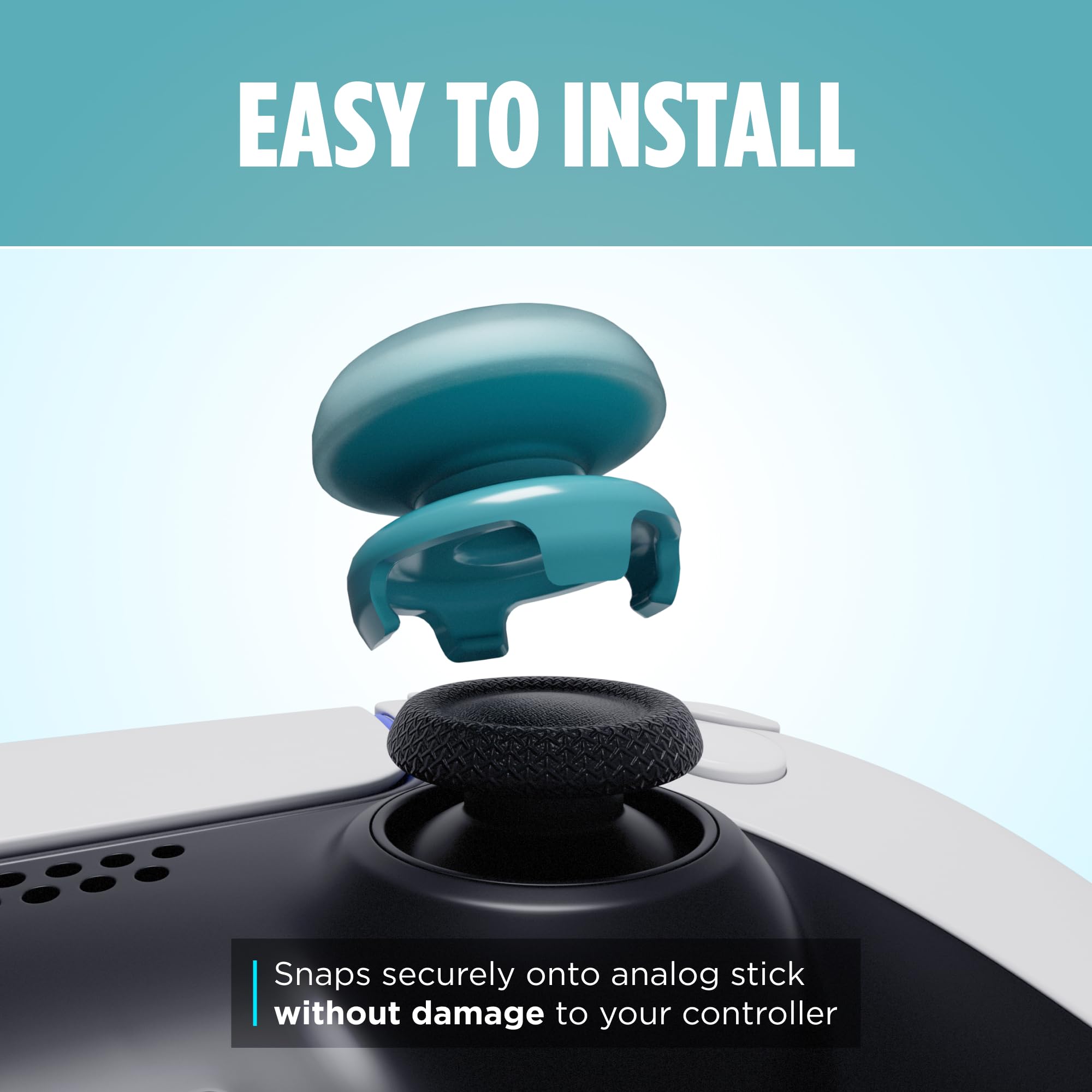 KontrolFreek FPS Thumbsticks - Frozen Inferno Edition for PS5 | Blue 3