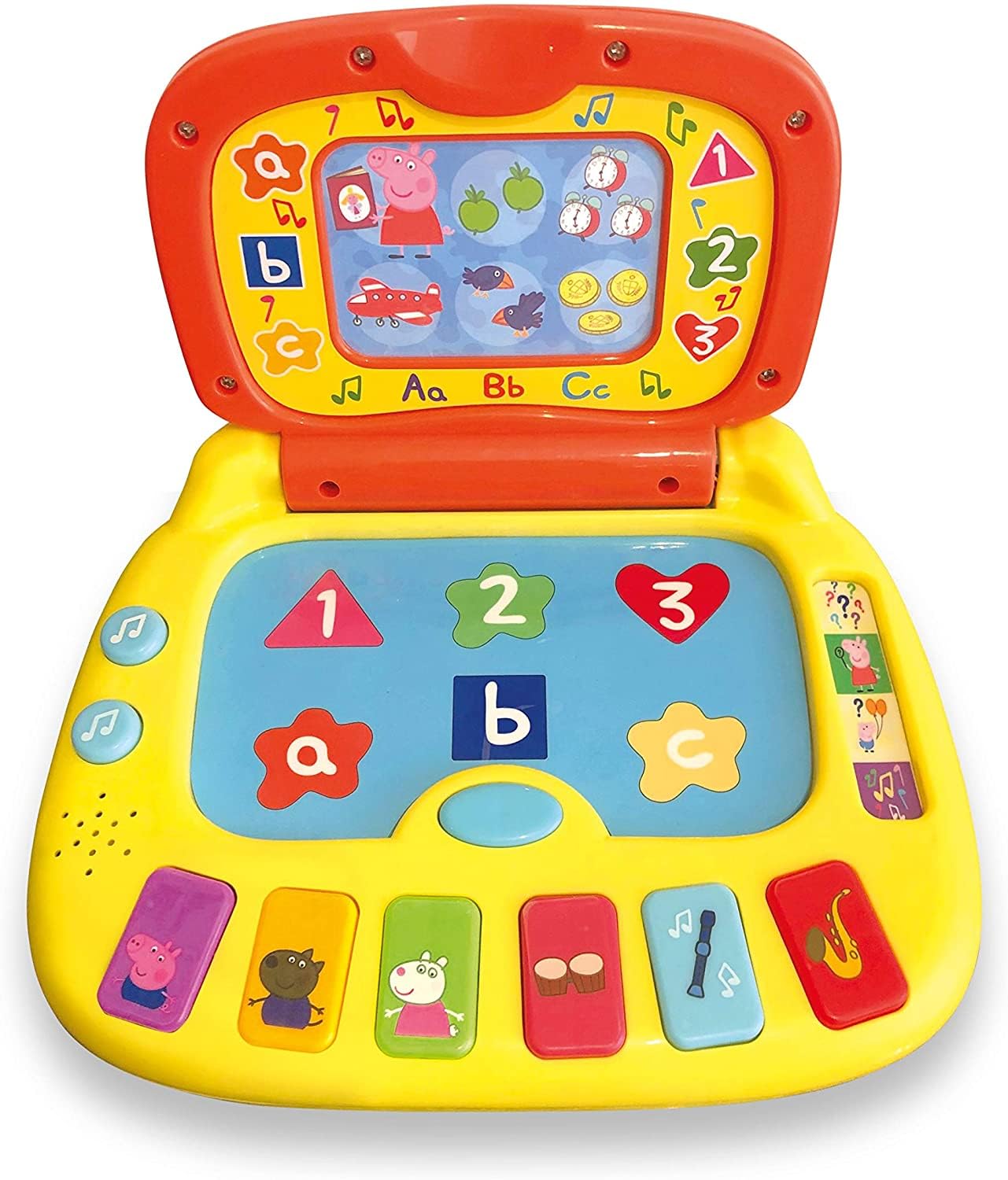 Peppa Pig PP02 Laugh & Learn Laptop - Educational Electronic Toy for Toddlers 2+ 6