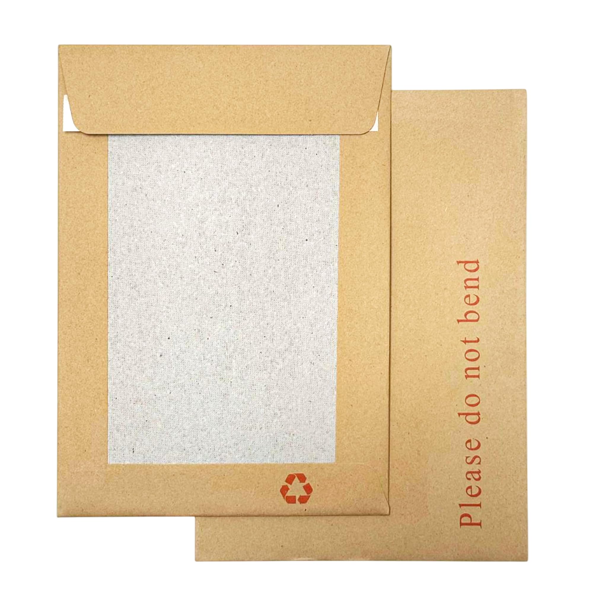 Double Dragon A4 C4 Hard Board Backed Envelopes - 20 Pack | 324mm x 229mm | Self-Seal 1