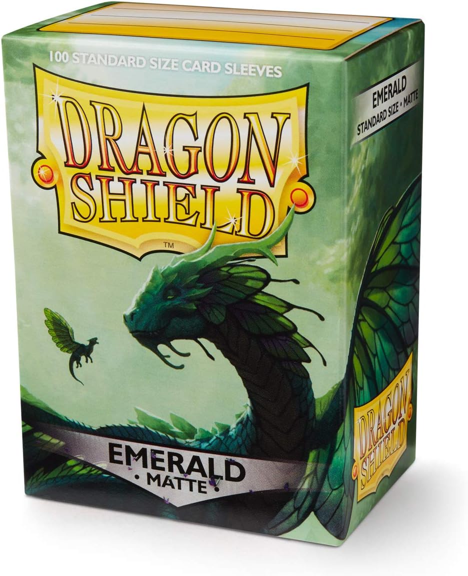 Dragon Shield Matte Emerald Art Sleeve - 100 Count Box by Arcane Tinmen 2