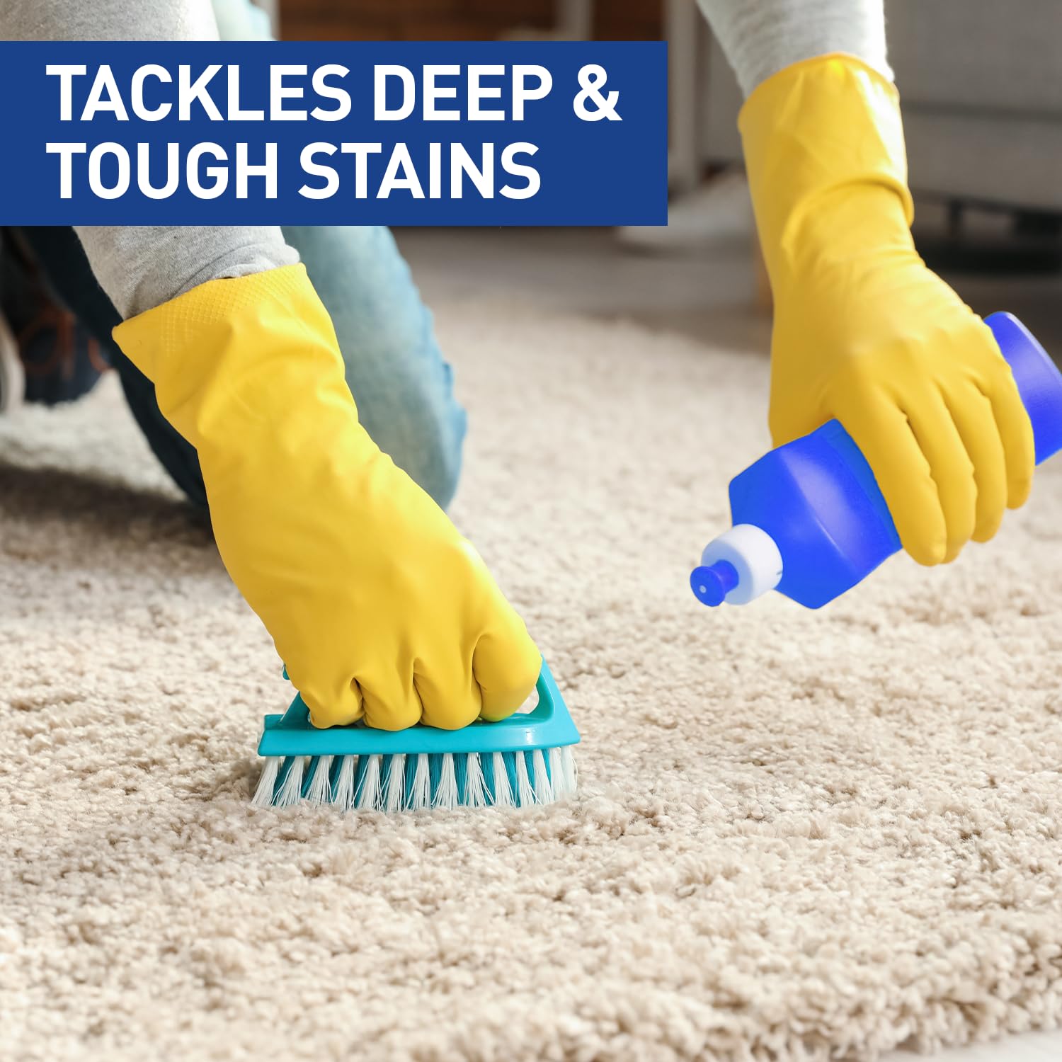 1001 Oxyblast 3-in-1 Carpet Stain Remover Powder - Oxygen Cleaning Action | 650g Pack 2