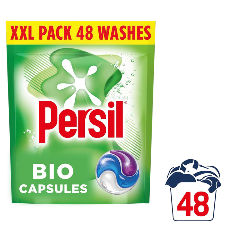 Persil - Bio 3 in 1 Washing Capsules 48 Washes
