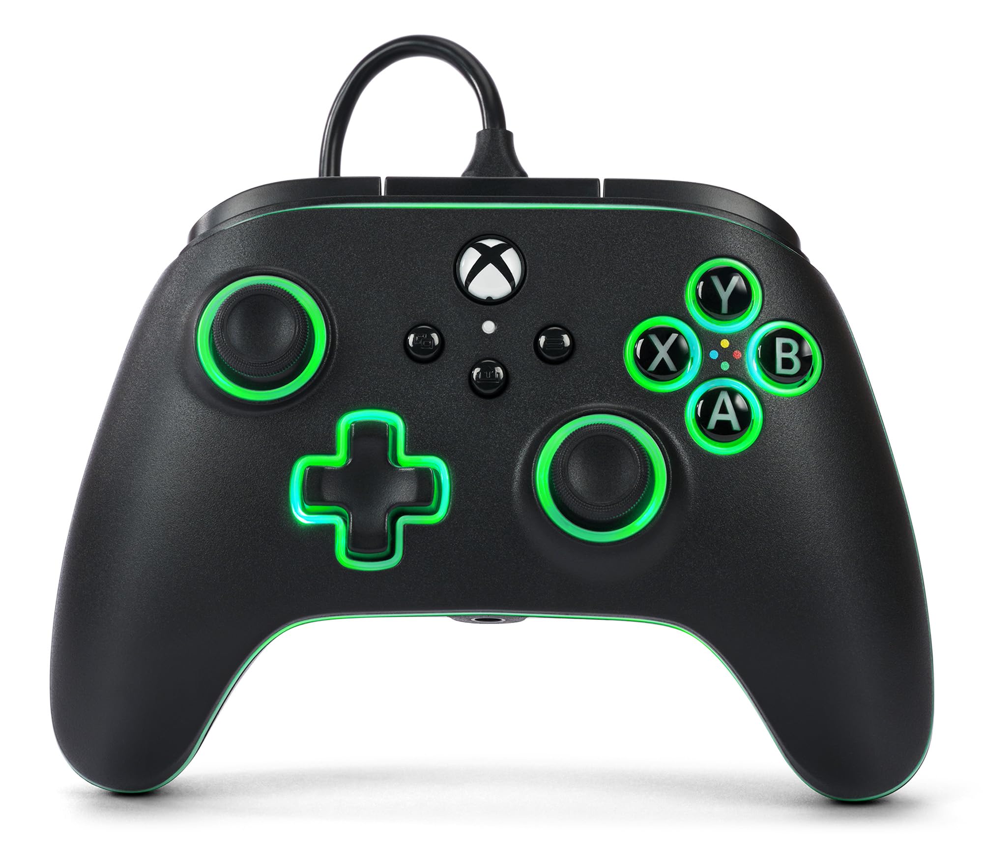 PowerA Advantage Wired Controller for Xbox Series X|S with Lumectra RGB Lighting - Black 1
