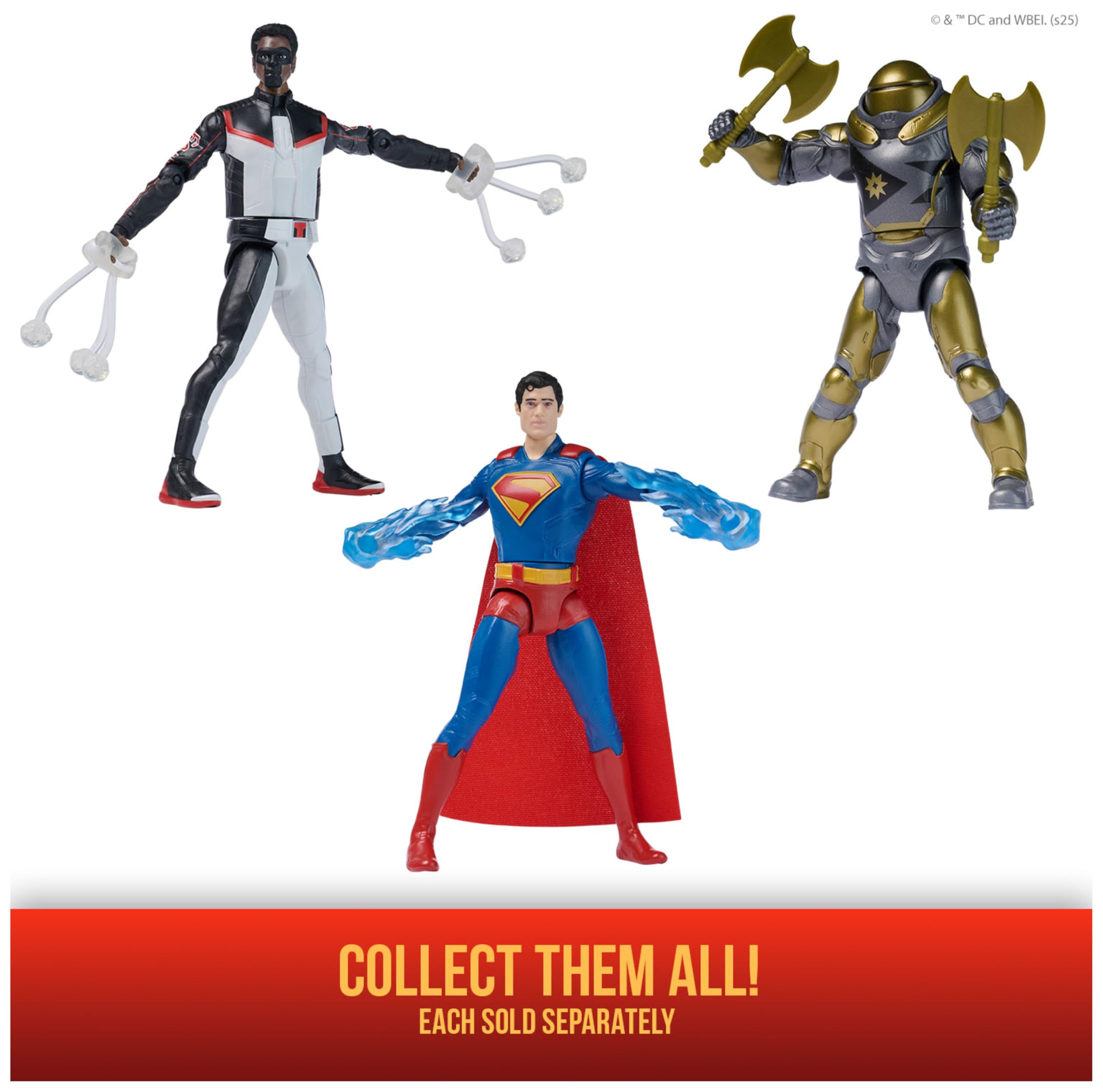 DC Comics Superman & Green Lantern Epic Strike 15-cm Action Figures with Accessories 3