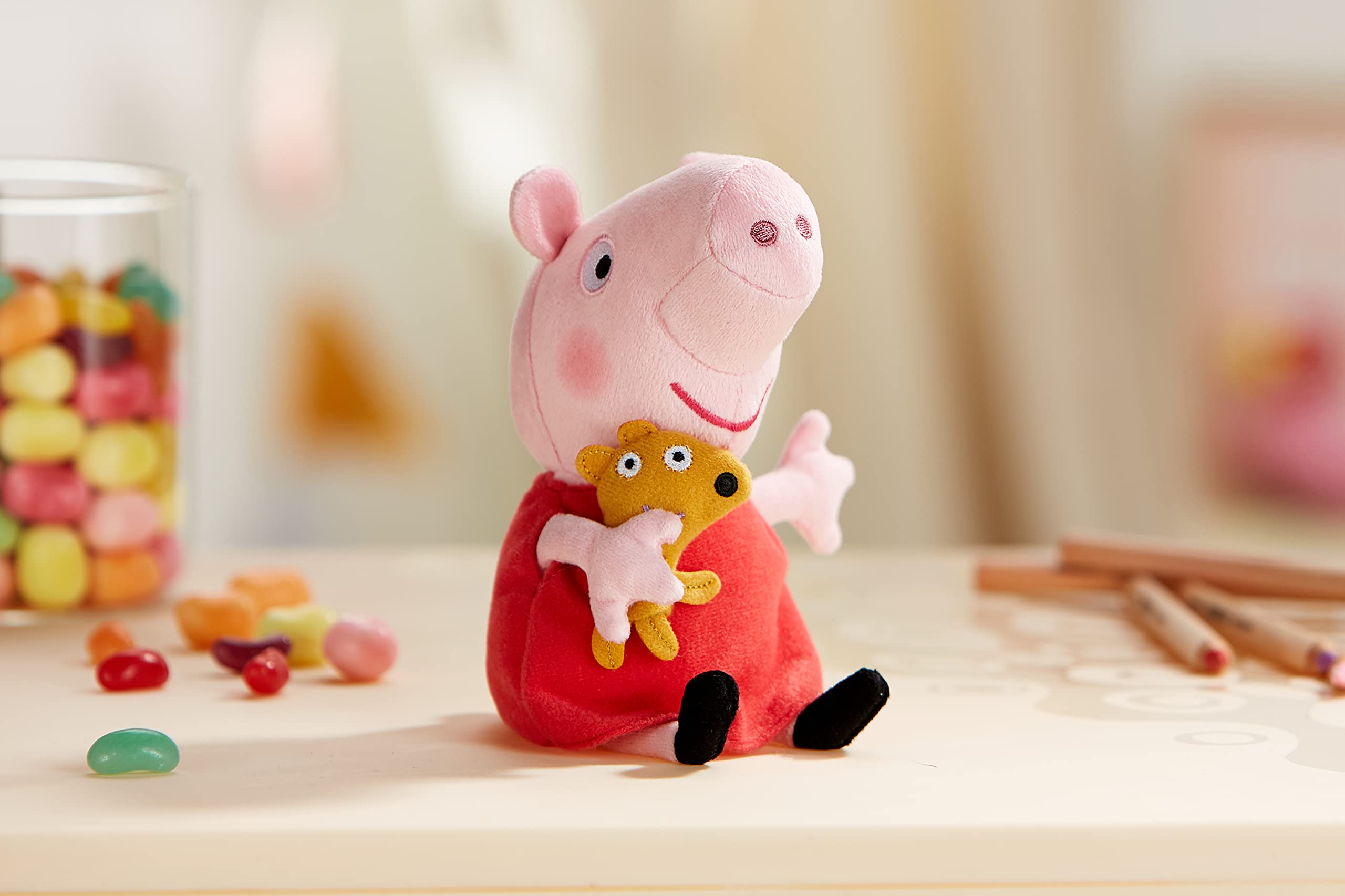 Ty UK Peppa Pig Beanie 6” 6