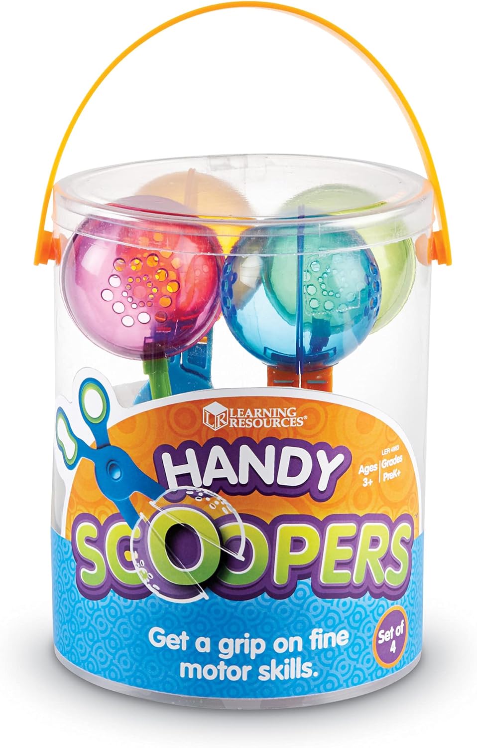 Learning Resources Handy Scoopers - Fine Motor Skills Toy for Ages 3+ 1