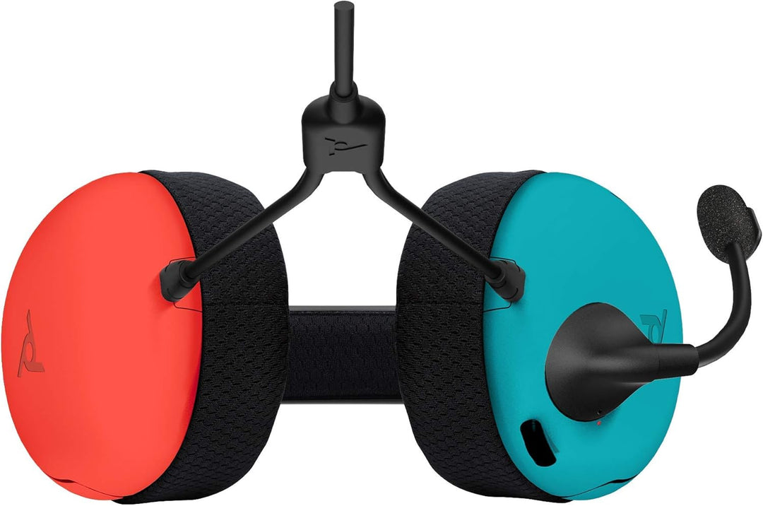 PDP LVL40 Wired Stereo Headset for Nintendo Switch - Joy-Con Blue/Red