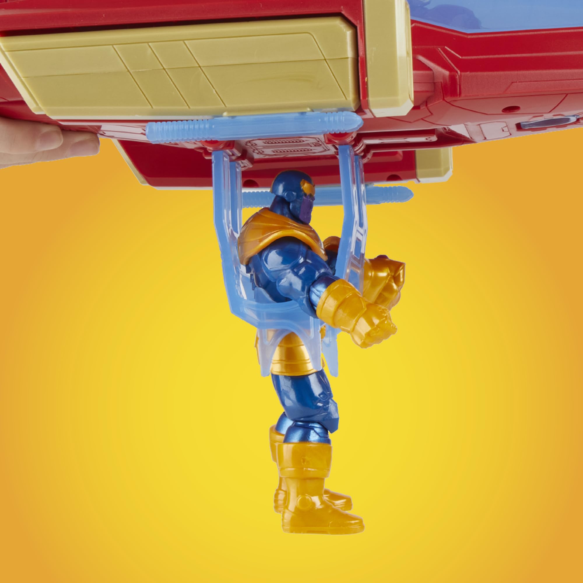 Hasbro Marvel Avengers Epic Hero Series Iron Man Repulsor Blast Battle Jet | 4-inch Figure 6