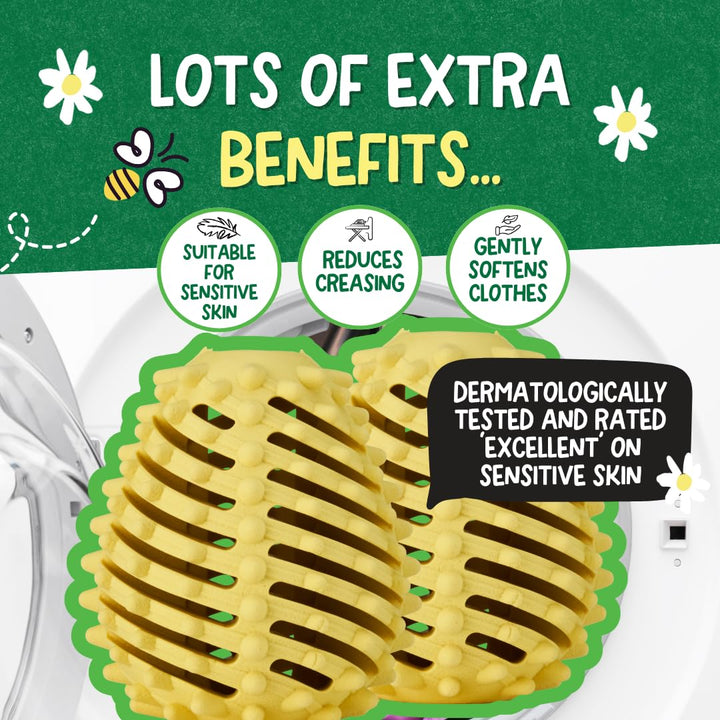 Ecoegg - Dryer Egg Tumble Dryer Balls Replacement | Reduces Drying Time | Fragrance Free