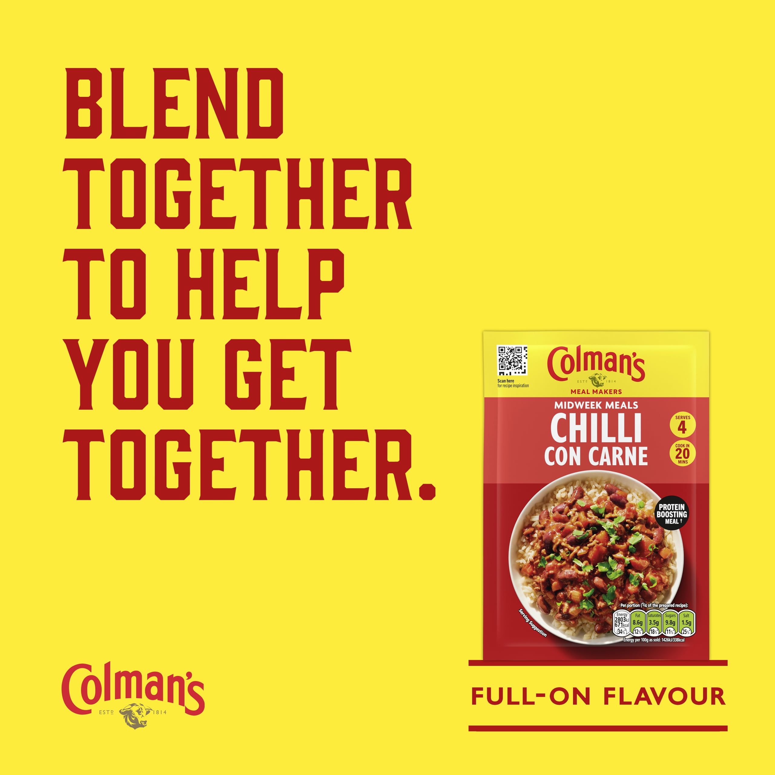 Colman's Chilli Con Carne Meal Maker Mix with Herbs & Spices - 50g 3