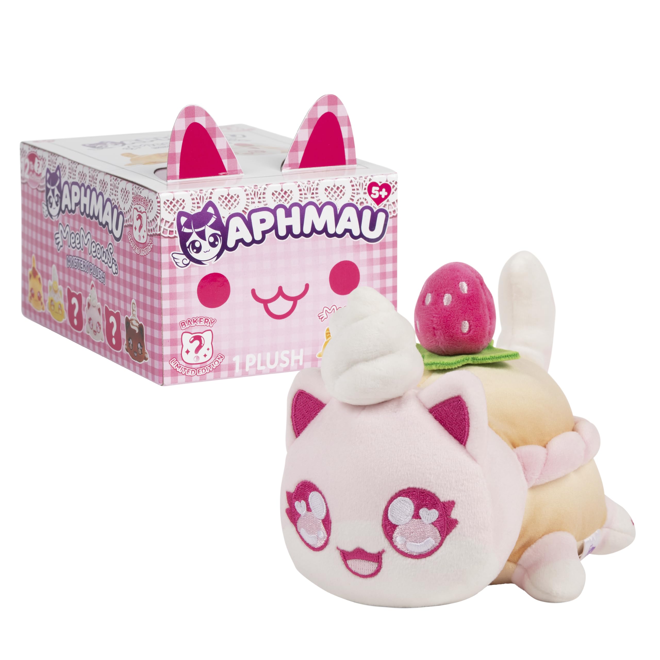 Aphmau MeeMeows Mystery Plush - Bakery Collection, 6-Inch Soft Cat Stuffed Toy 7