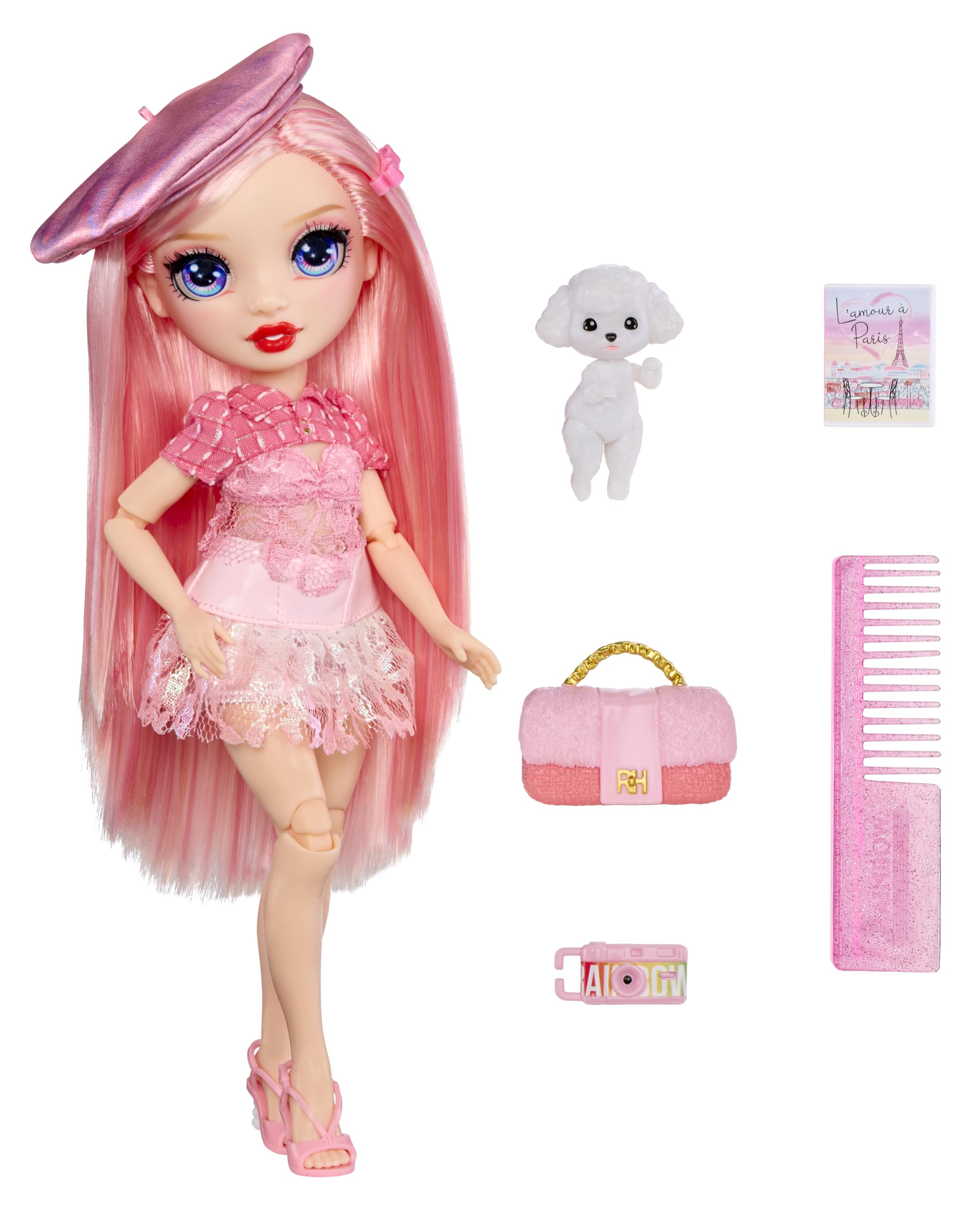Rainbow High Bella Parker Fashion Doll - Pink, 28 cm, Ages 4-12 2