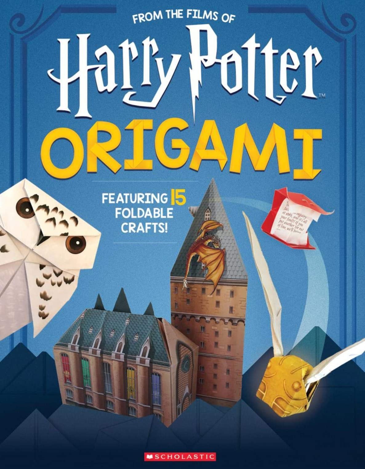 Scholastic Origami: 15 Paper-Folding Projects Straight from the Wizarding World! | Paperback