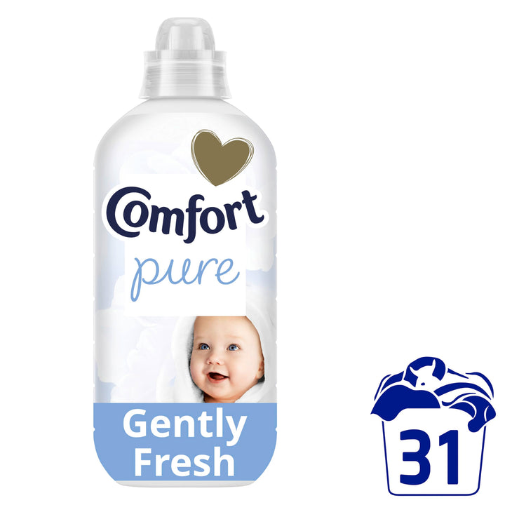 Comfort Pure Hypoallergenic Fabric Conditioner - Dermatologist Recommended for Sensitive Skin