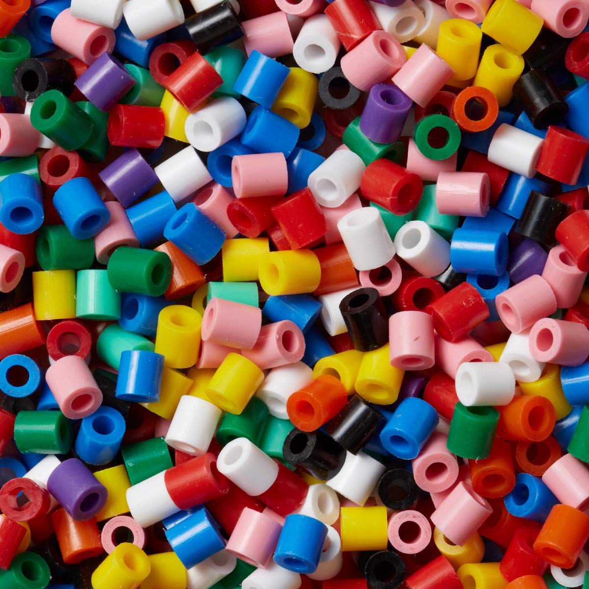 Hama Fuse Beads - Solid Mix 3,000 Pieces | Plastic Craft Material 2