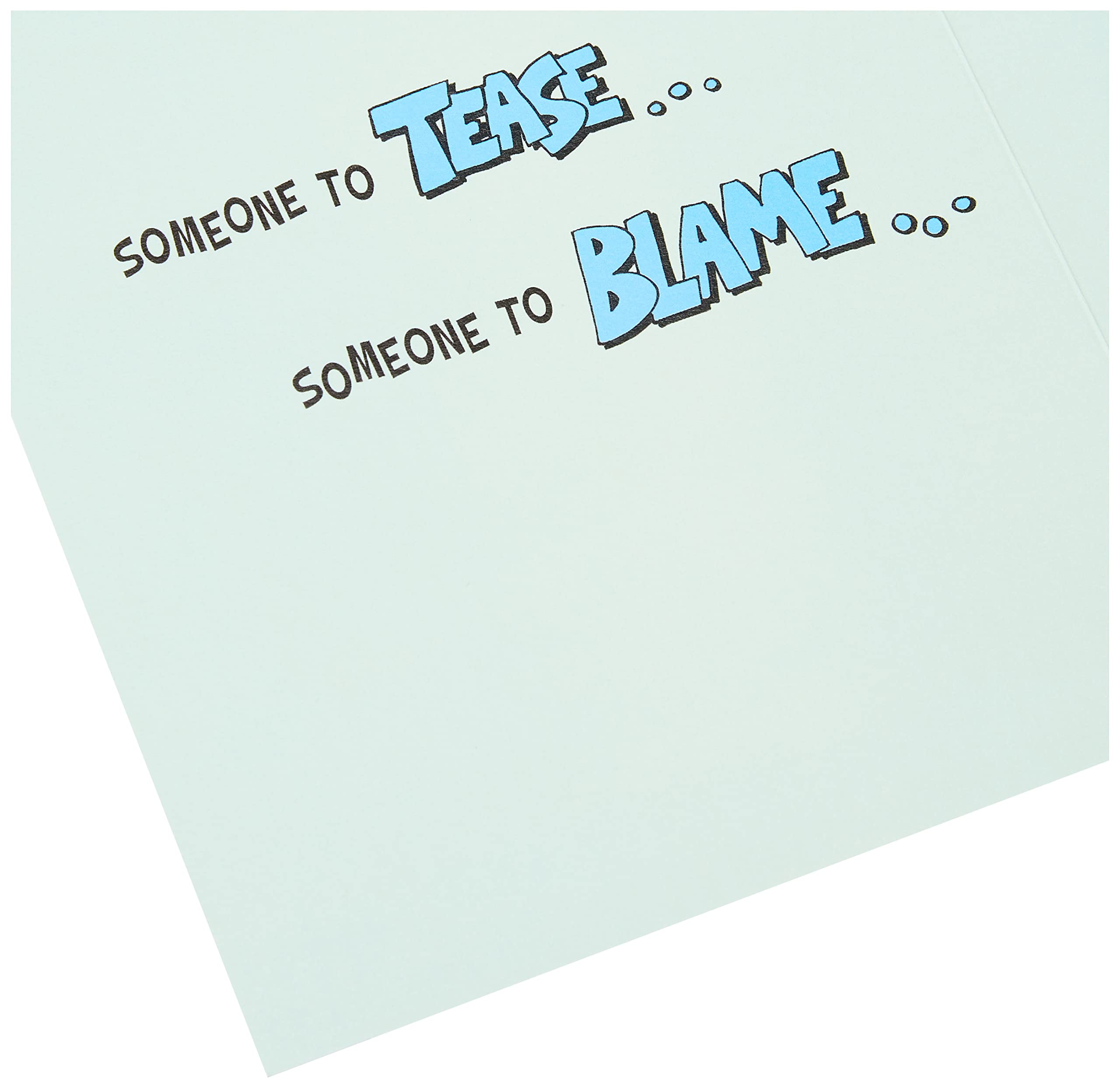 Piccadilly Greetings Humour Birthday Card for Brother - Someone to Lean On | 8 x 6 Inches 4
