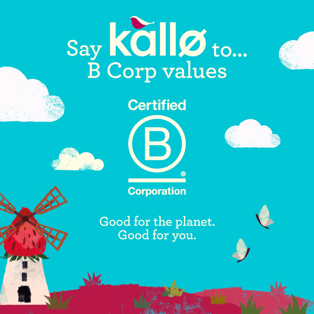 Kallo Strawberry Puffed Oat Cakes - Gluten-Free, High in Fibre, Cholesterol-Lowering