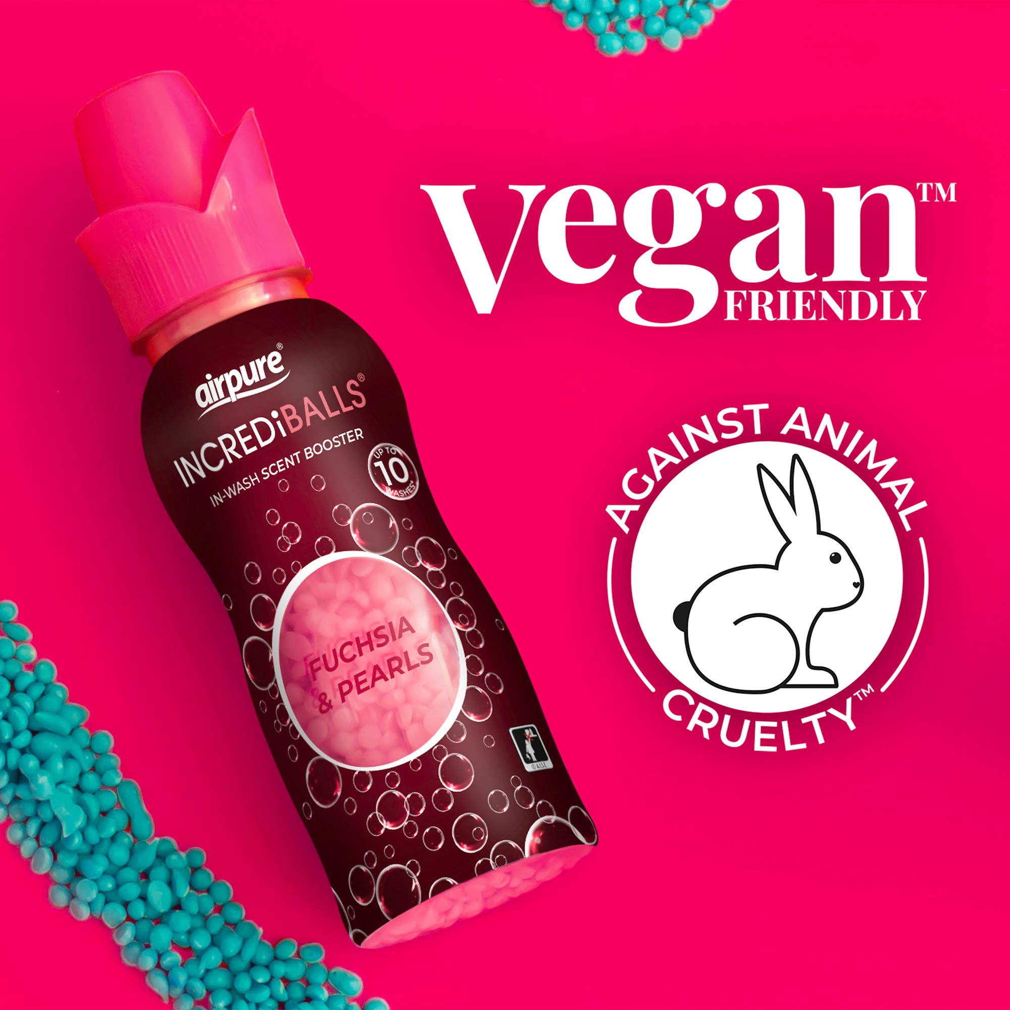 Airpure - INCREDiBALLS In-Wash Duftverstärker (AP-IB-319), 10 Wäschen, Frischer Duft für die Wäsche 3