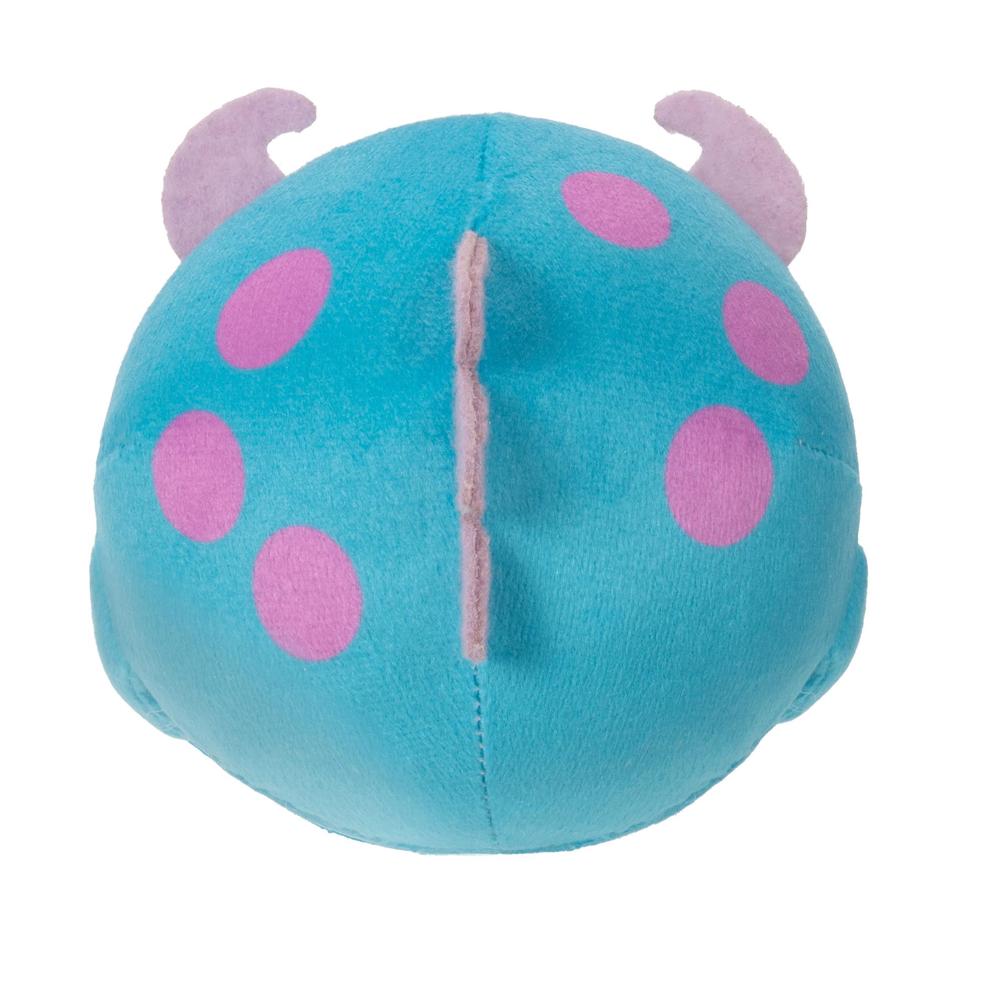 Disney Pixar Mike and Sulley Squeaky Plush Dog Toy 2-Pack - 3.5 Inches | Polyester 3