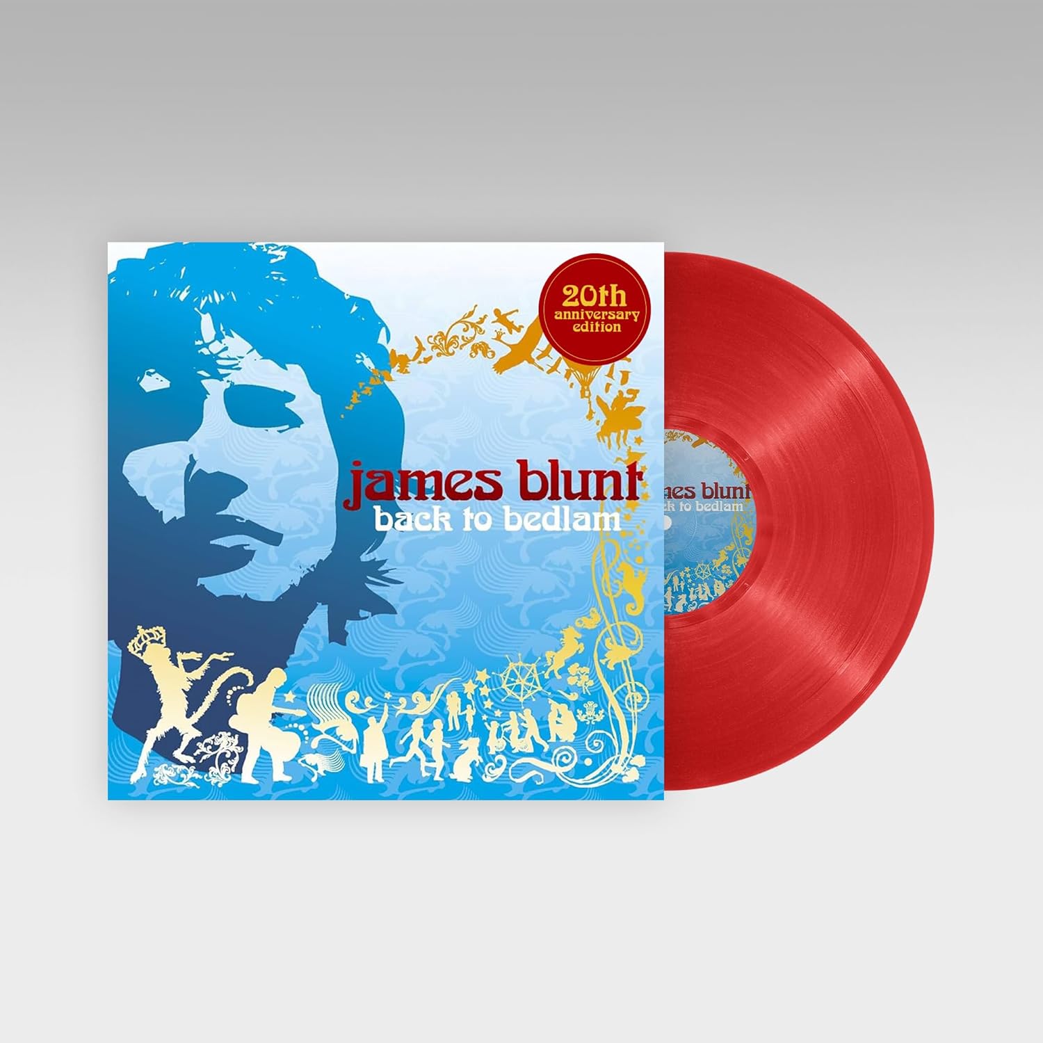 James Blunt – Back To Bedlam (20. Jubiläum, limitiertes rotes Recycling-Vinyl)
