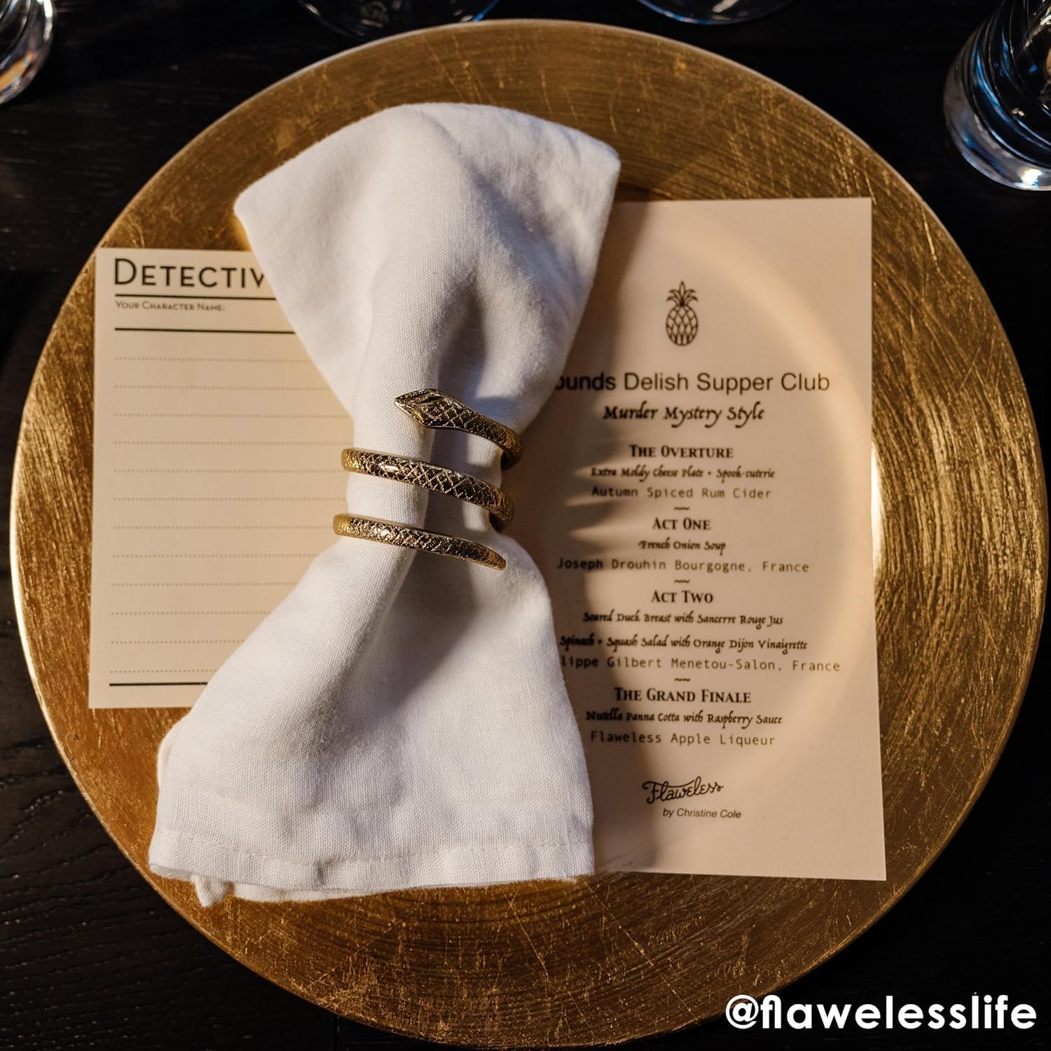 Talking Tables Reusable Murder Mystery Game - 5-13 Players | Ages 15+ | 3 Alternative Endings 8