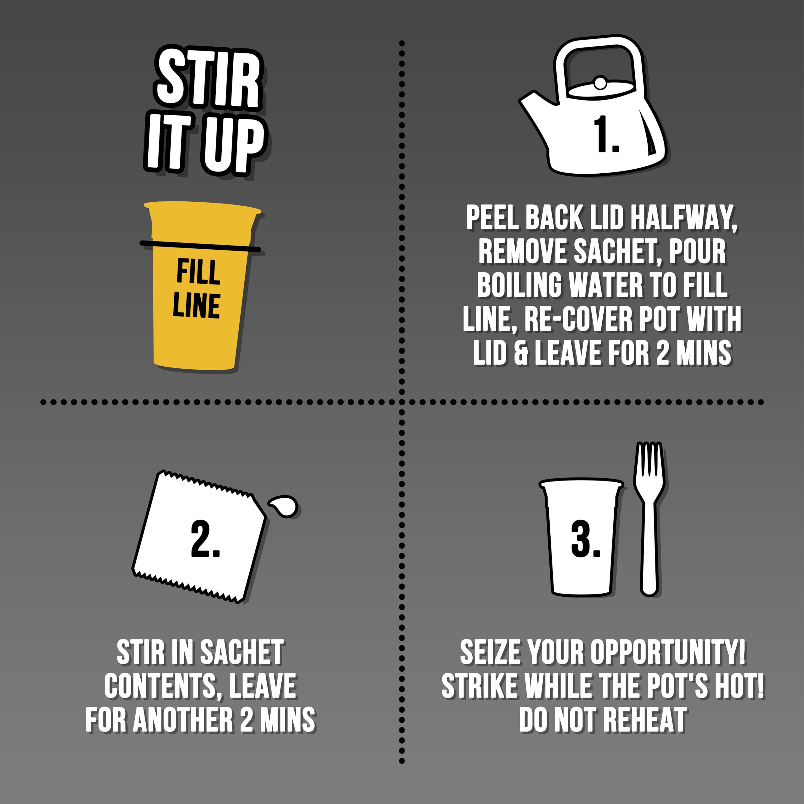 Pot Noodle Bombay Bad Boy Instant Vegan Noodles - Standard Pot 90g | Ready in 4 Mins 4