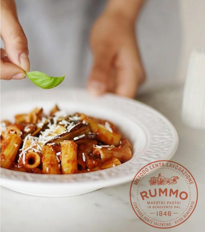 Rummo Rigatoni No. 50 - Italian Organic Tube Pasta, 500g